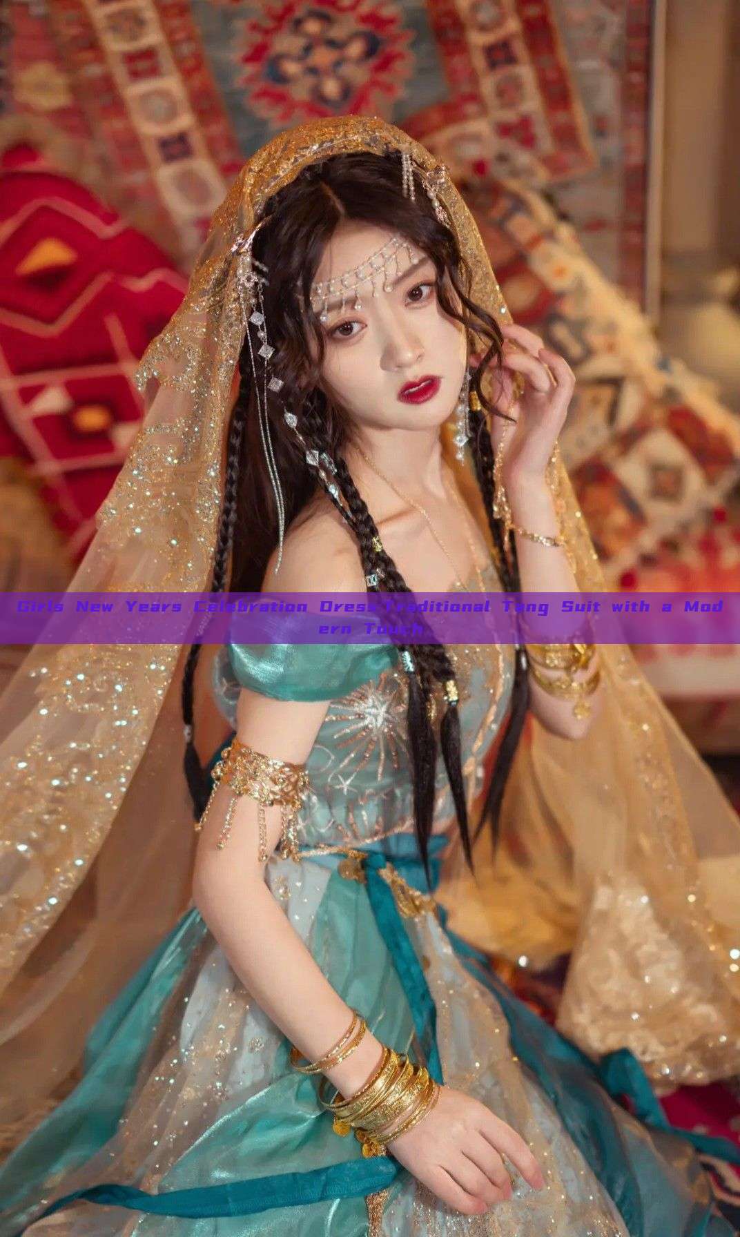 Girls New Years Celebration Dress:Traditional Tang Suit with a Modern Touch Girls New Years Celebration Dress:Traditional Tang Suit with a Modern Touch