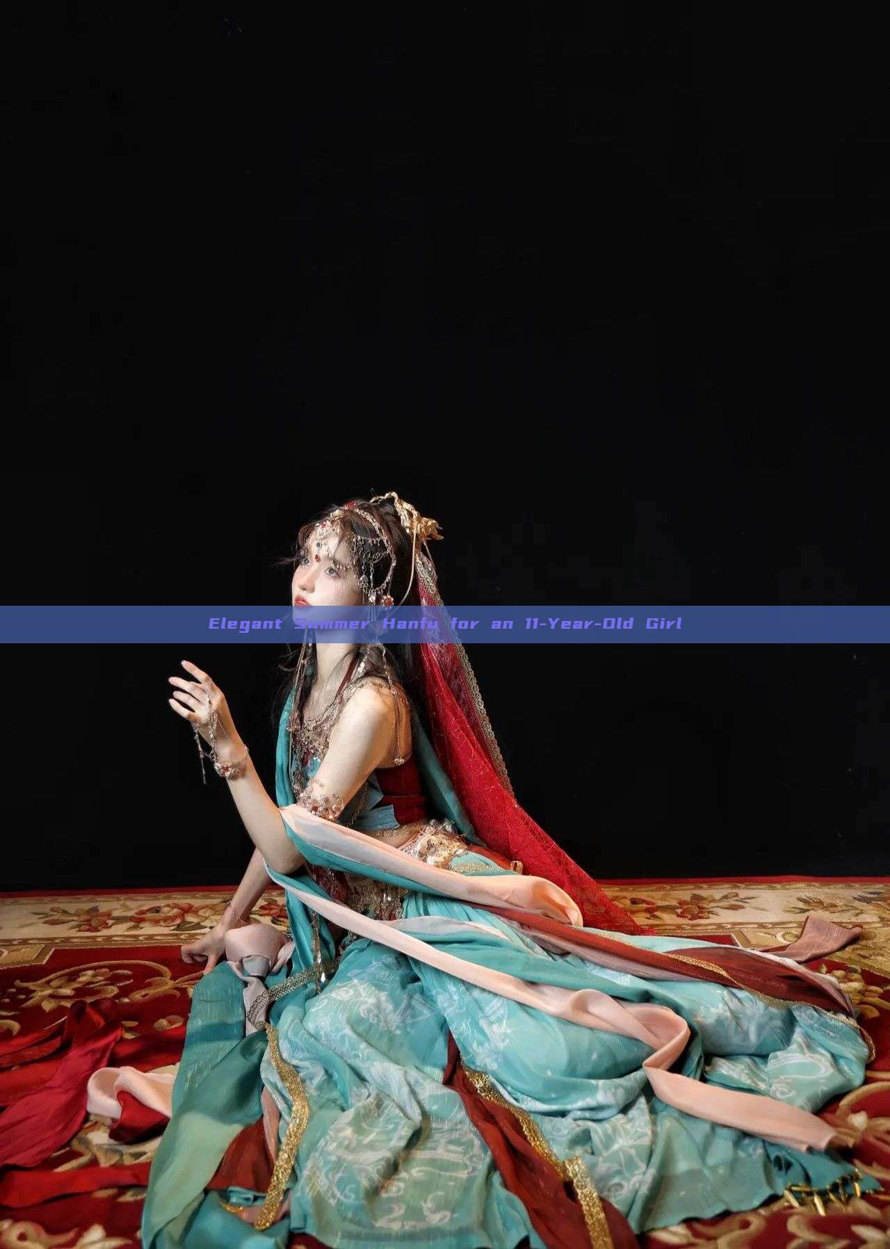 Elegant Summer Hanfu for an 11-Year-Old Girl Elegant Summer Hanfu for an 11-Year-Old Girl