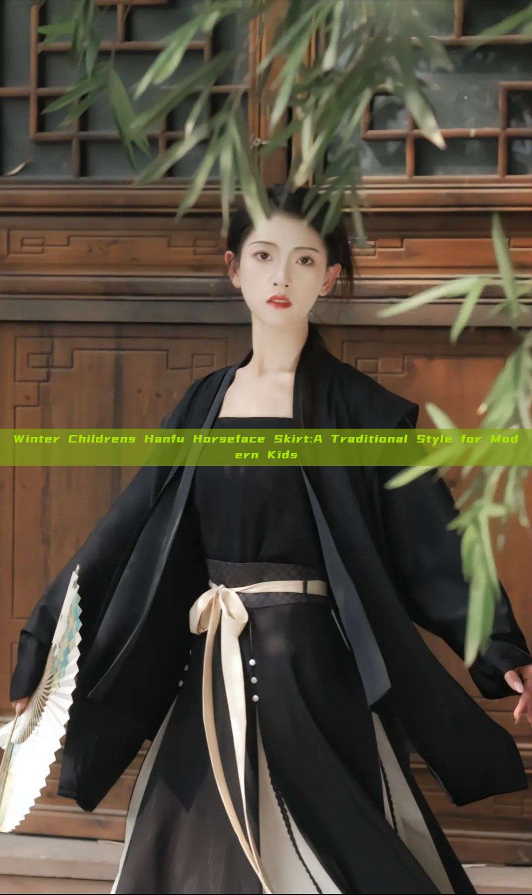 Winter Childrens Hanfu Horseface Skirt:A Traditional Style for Modern Kids Winter Childrens Hanfu Horseface Skirt:A Traditional Style for Modern Kids