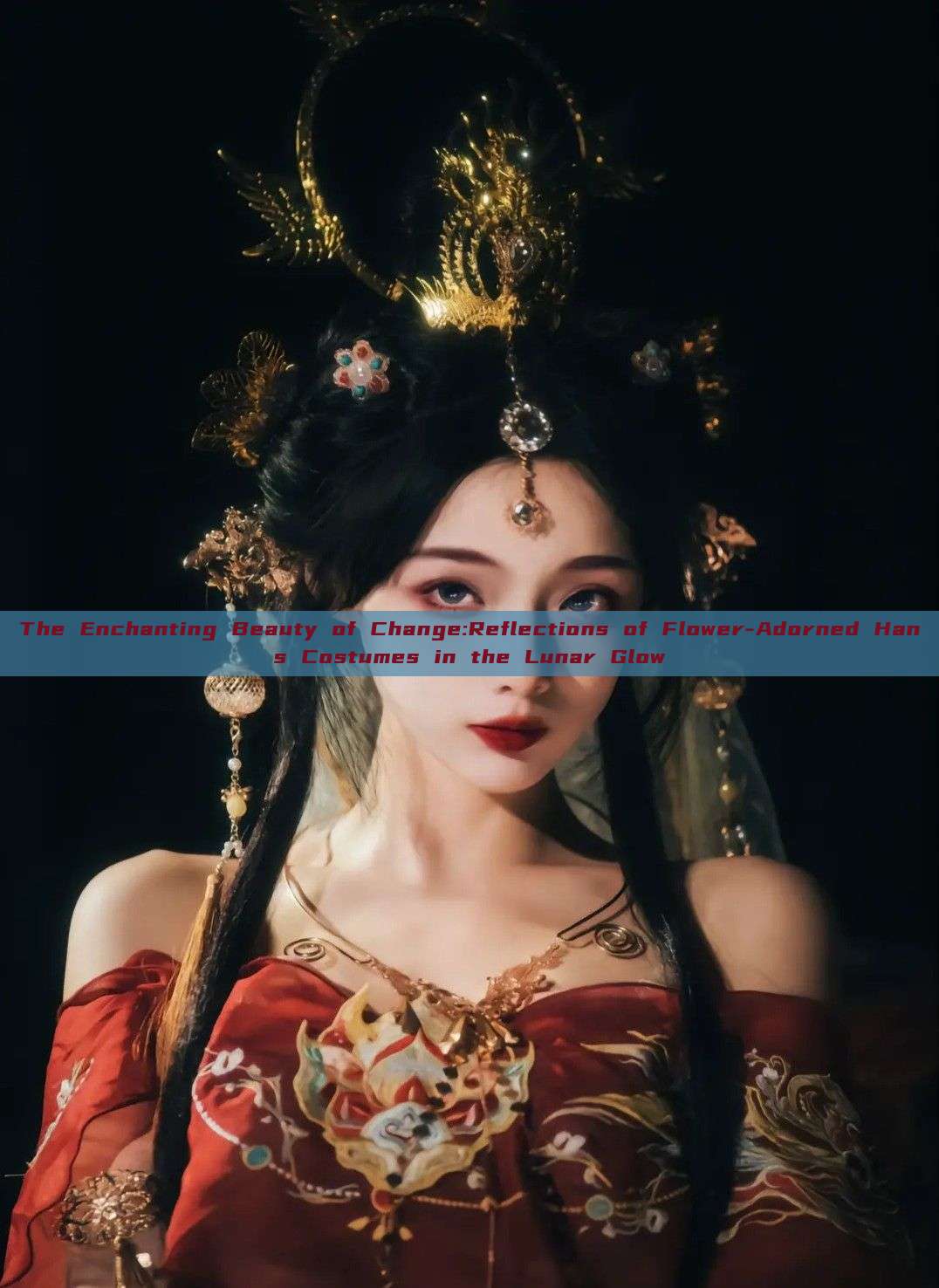 The Enchanting Beauty of Change:Reflections of Flower-Adorned Hans Costumes in the Lunar Glow The Enchanting Beauty of Change:Reflections of Flower-Adorned Hans Costumes in the Lunar Glow