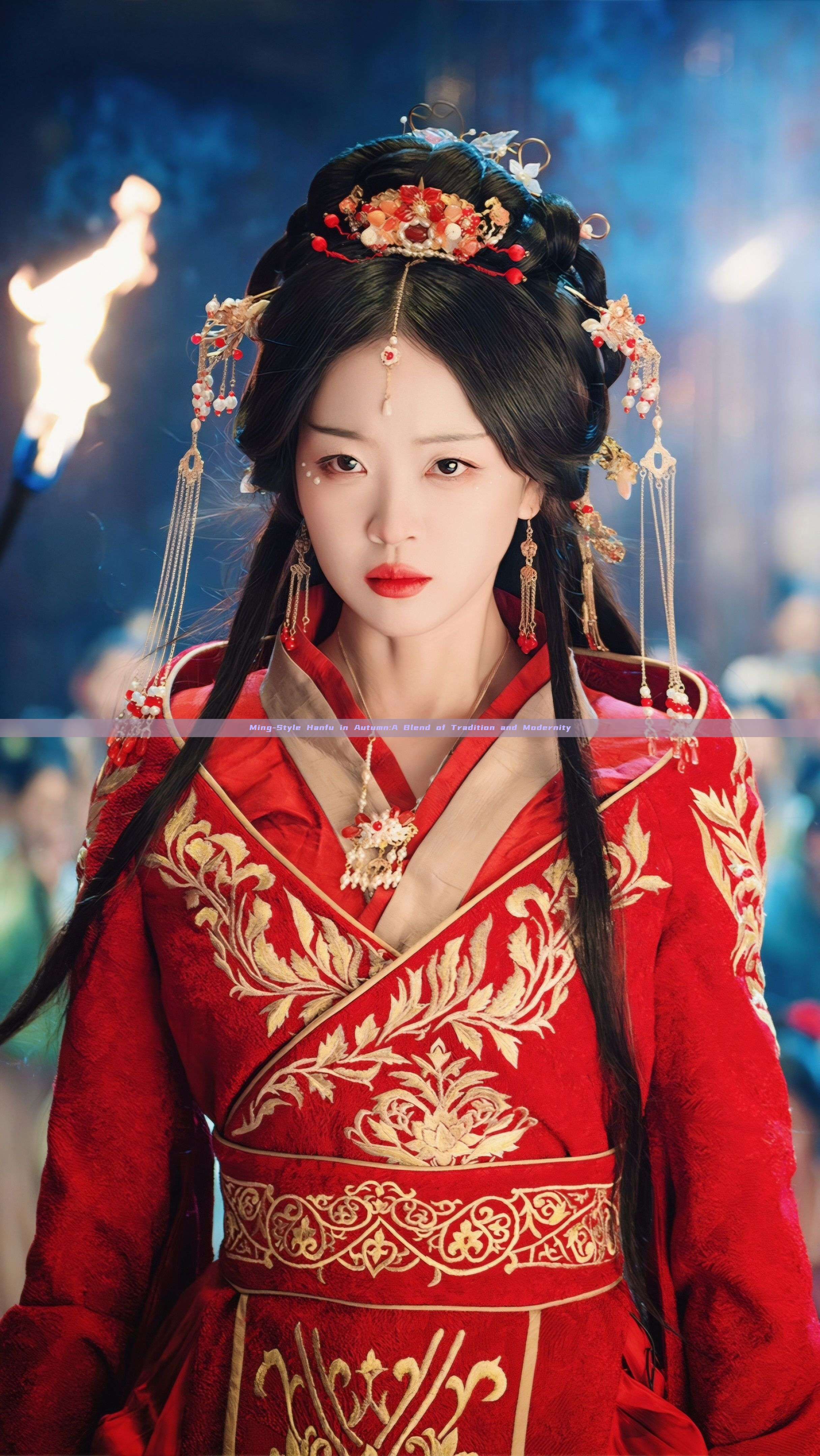 Ming-Style Hanfu in Autumn:A Blend of Tradition and Modernity Ming-Style Hanfu in Autumn:A Blend of Tradition and Modernity