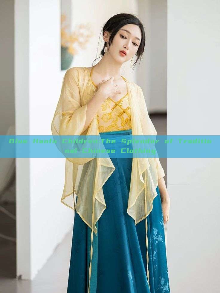 Blue Hanfu Children:The Splendor of Traditional Chinese Clothing Blue Hanfu Children:The Splendor of Traditional Chinese Clothing