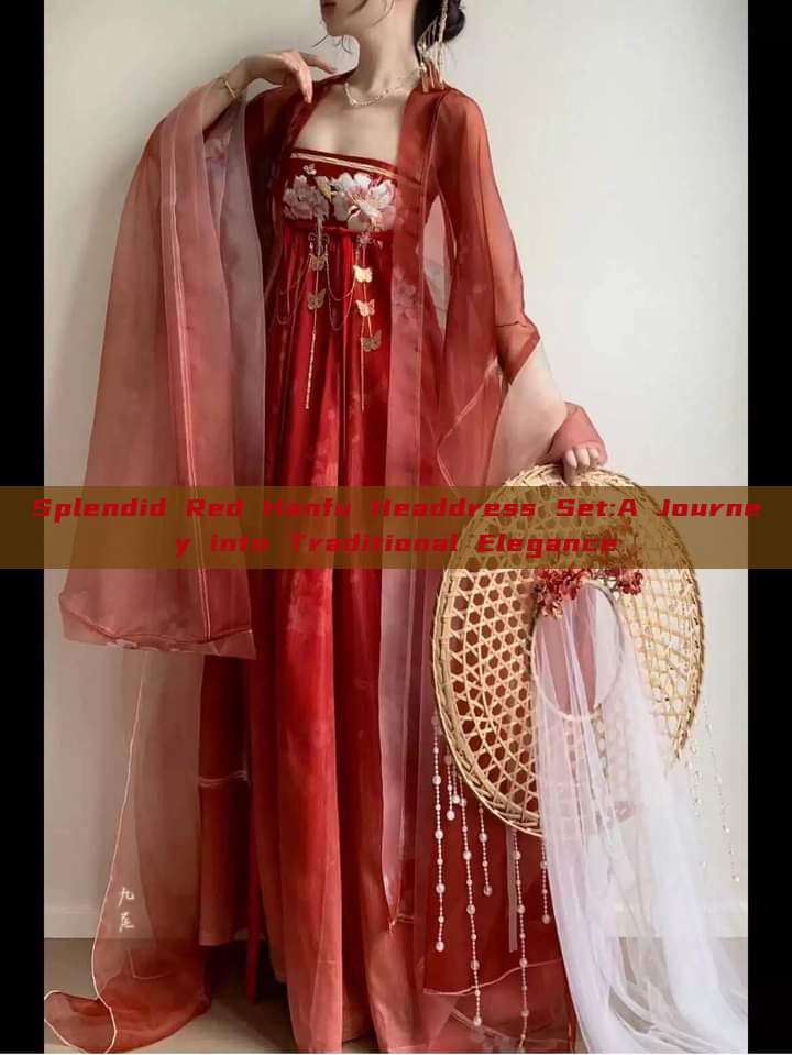 Splendid Red Hanfu Headdress Set:A Journey into Traditional Elegance Splendid Red Hanfu Headdress Set:A Journey into Traditional Elegance