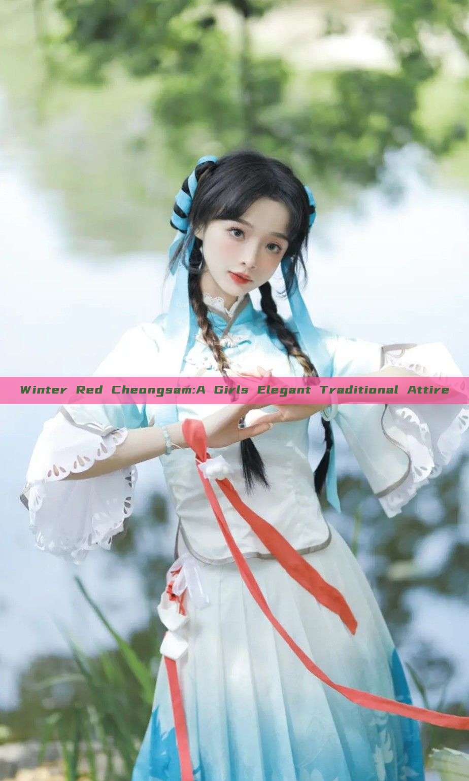 Winter Red Cheongsam:A Girls Elegant Traditional Attire Winter Red Cheongsam:A Girls Elegant Traditional Attire