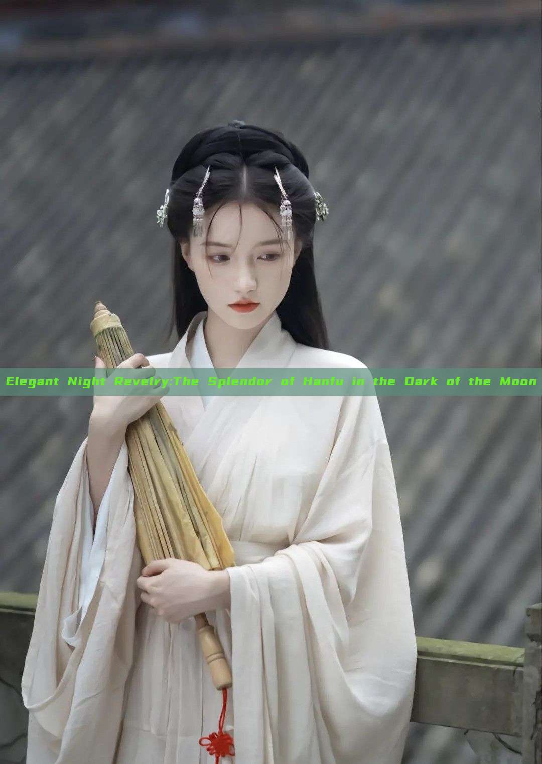 Elegant Night Revelry:The Splendor of Hanfu in the Dark of the Moon Elegant Night Revelry:The Splendor of Hanfu in the Dark of the Moon