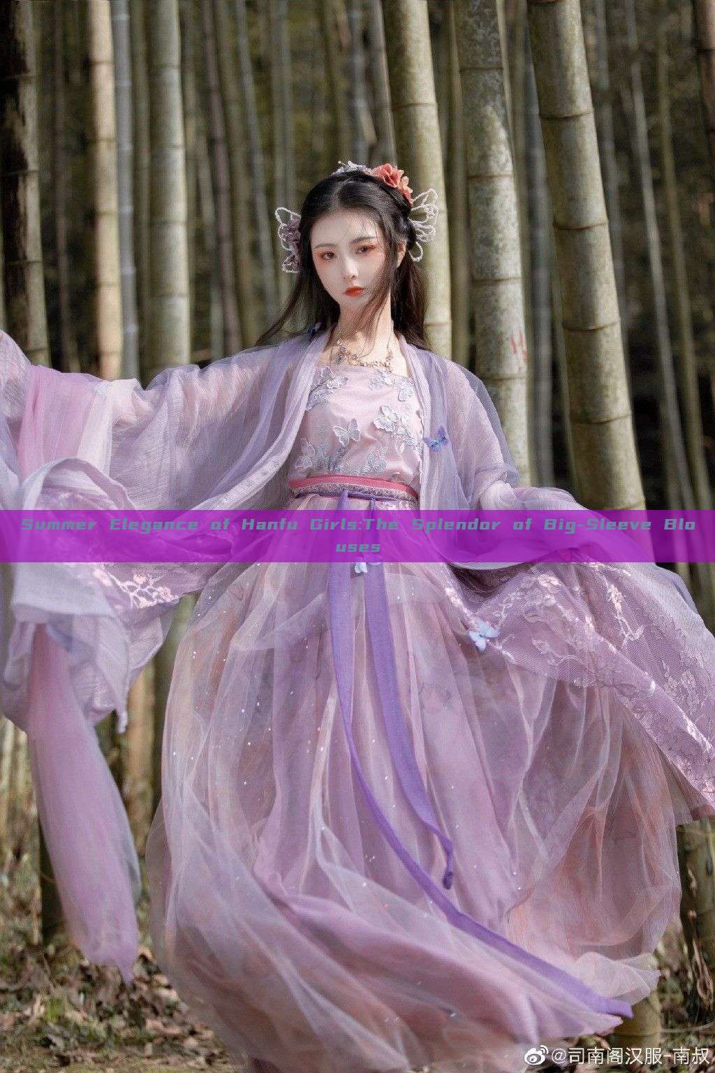 Summer Elegance of Hanfu Girls:The Splendor of Big-Sleeve Blouses Summer Elegance of Hanfu Girls:The Splendor of Big-Sleeve Blouses