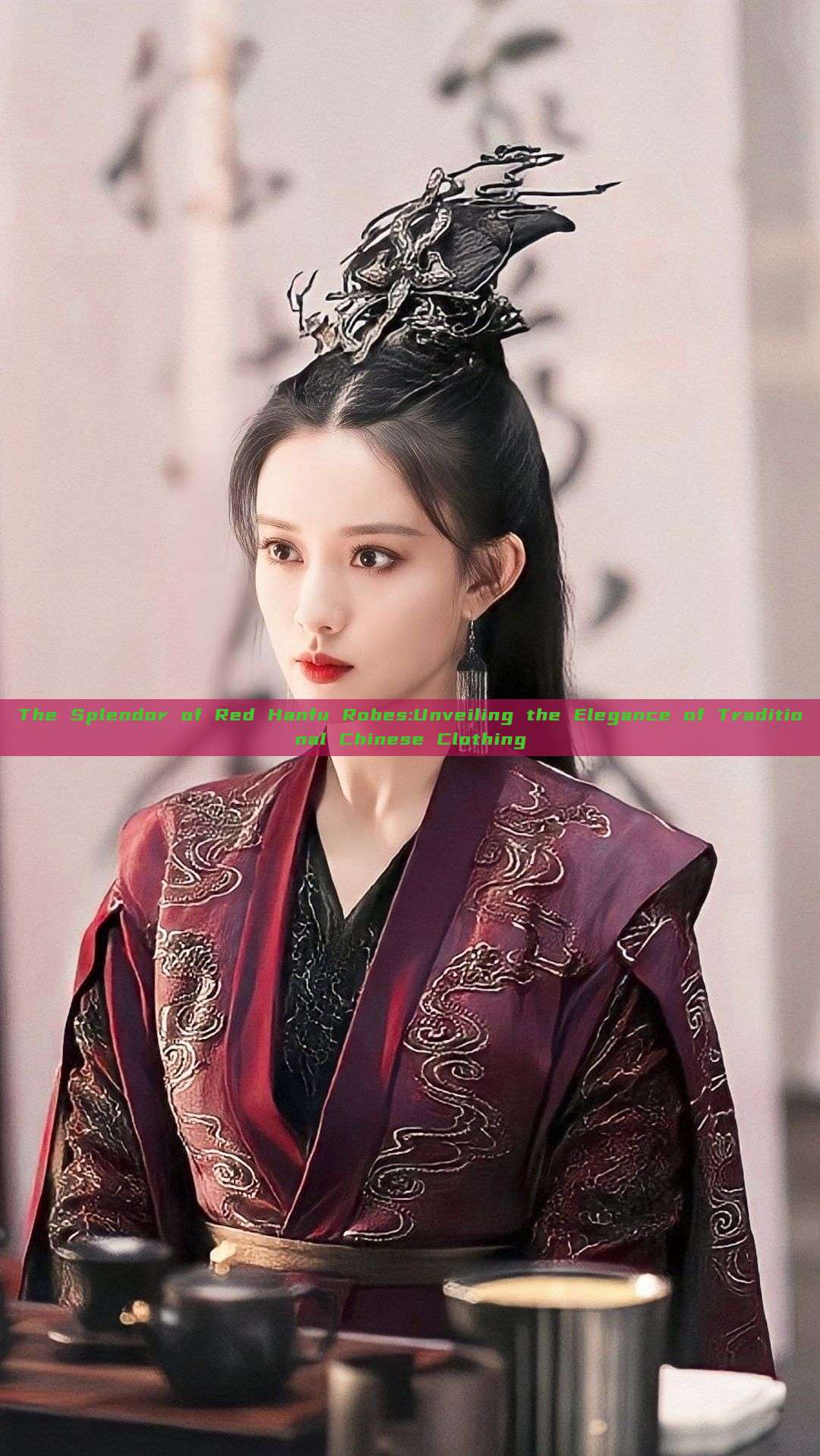 The Splendor of Red Hanfu Robes:Unveiling the Elegance of Traditional Chinese Clothing