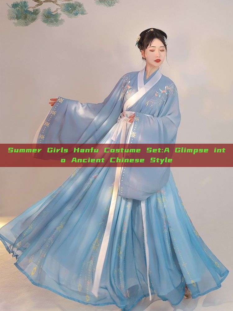 Summer Girls Hanfu Costume Set:A Glimpse into Ancient Chinese Style Summer Girls Hanfu Costume Set:A Glimpse into Ancient Chinese Style