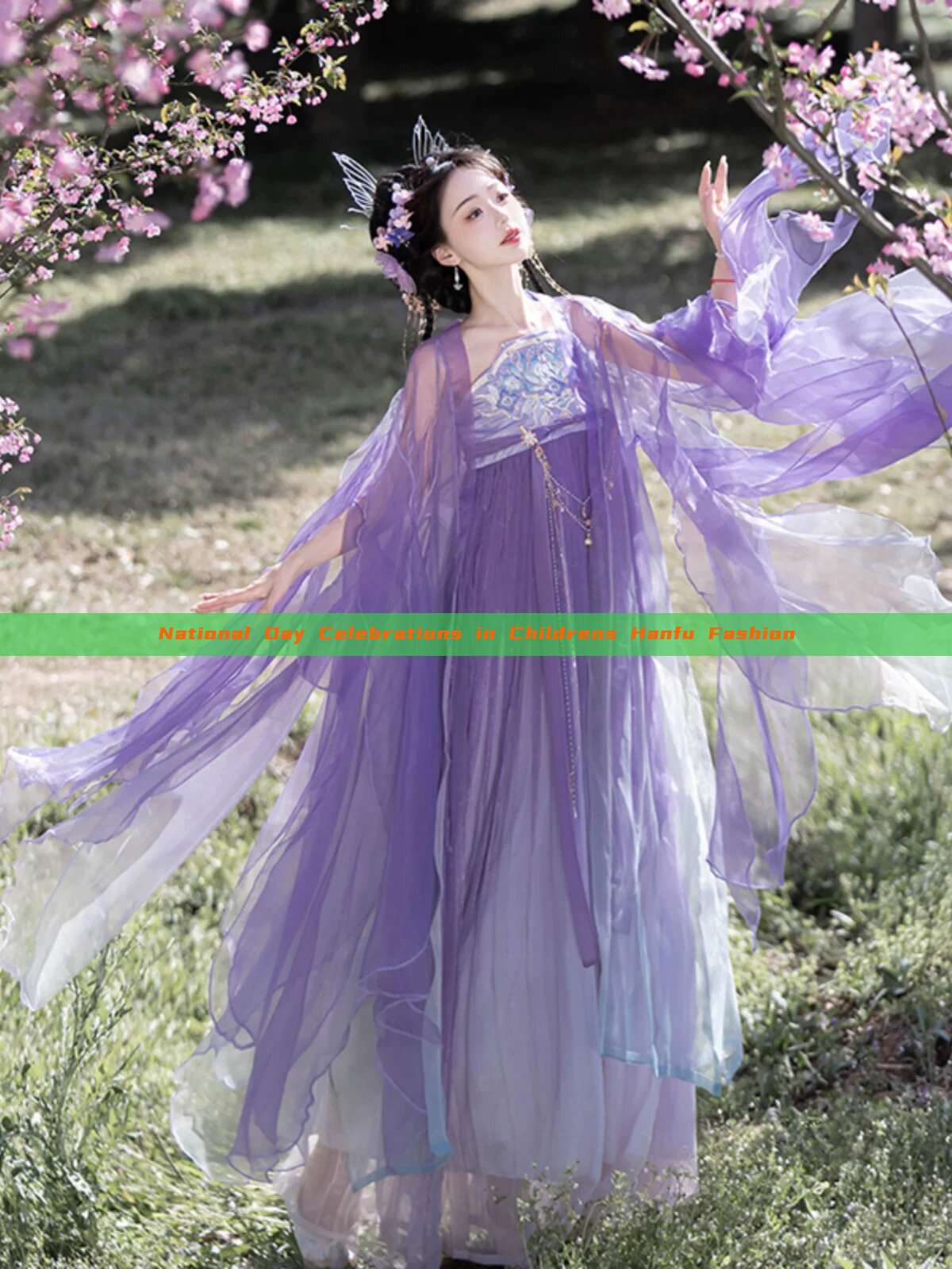 National Day Celebrations in Childrens Hanfu Fashion National Day Celebrations in Childrens Hanfu Fashion