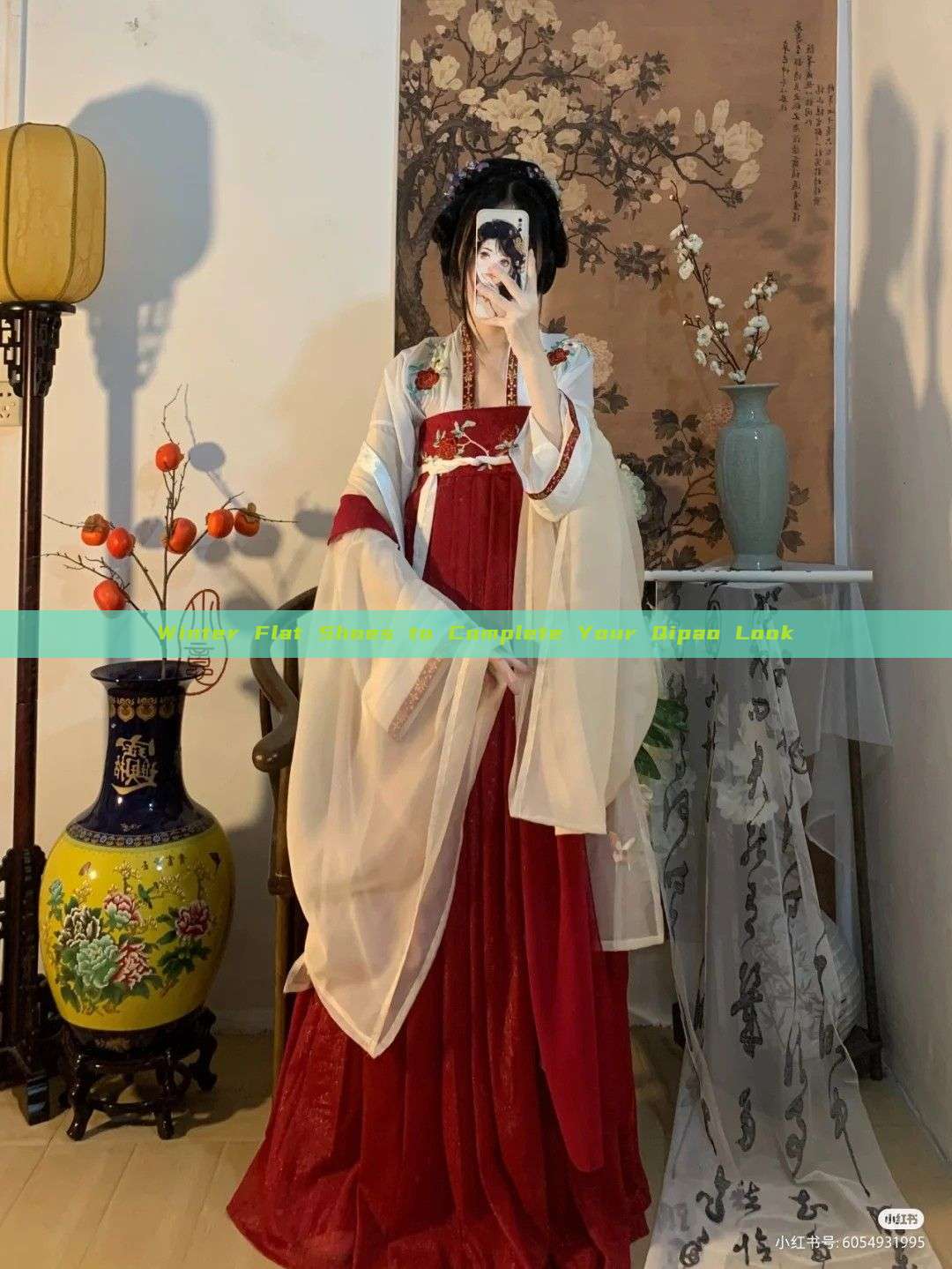 Winter Flat Shoes to Complete Your Qipao Look Winter Flat Shoes to Complete Your Qipao Look