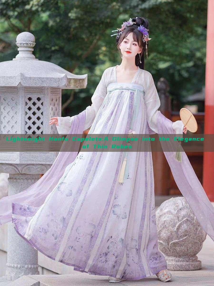 Lightweight Hanfu Capelets:A Glimpse into the Elegance of Thin Robes Lightweight Hanfu Capelets:A Glimpse into the Elegance of Thin Robes