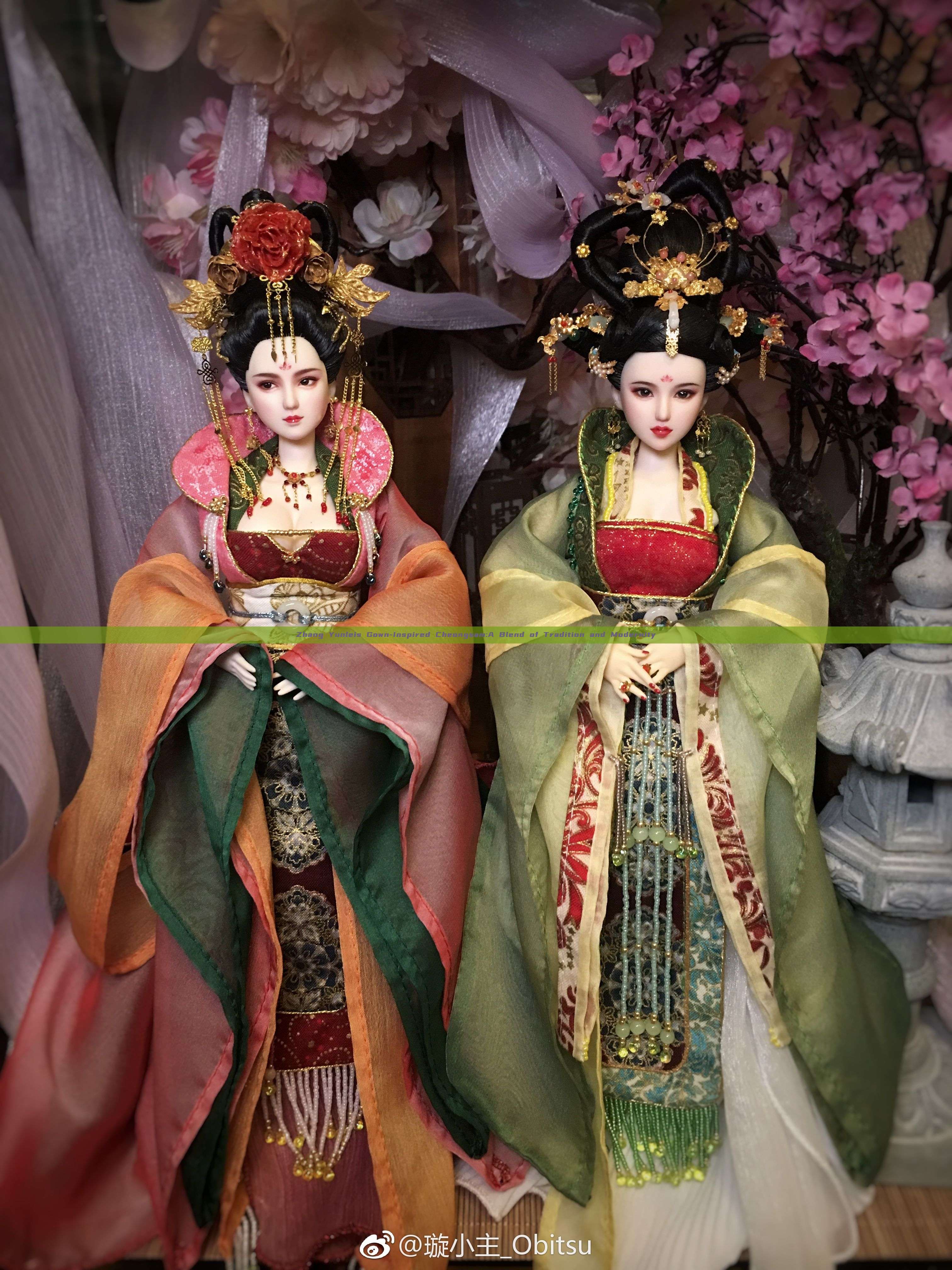 Zhang Yunleis Gown-Inspired Cheongsam:A Blend of Tradition and Modernity