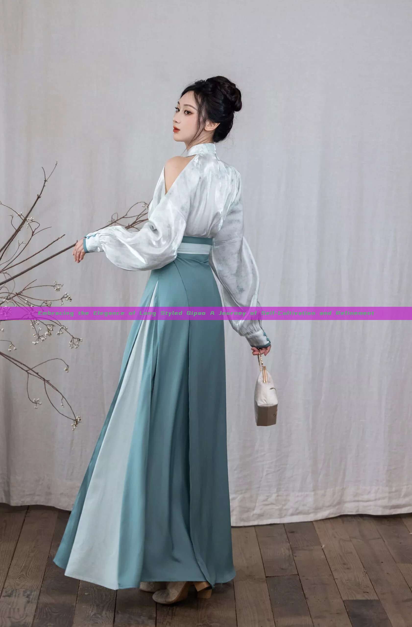 Embracing the Elegance of Long Styled Qipao A Journey of Self-Cultivation and Refinement Embracing the Elegance of Long Styled Qipao A Journey of Self-Cultivation and Refinement