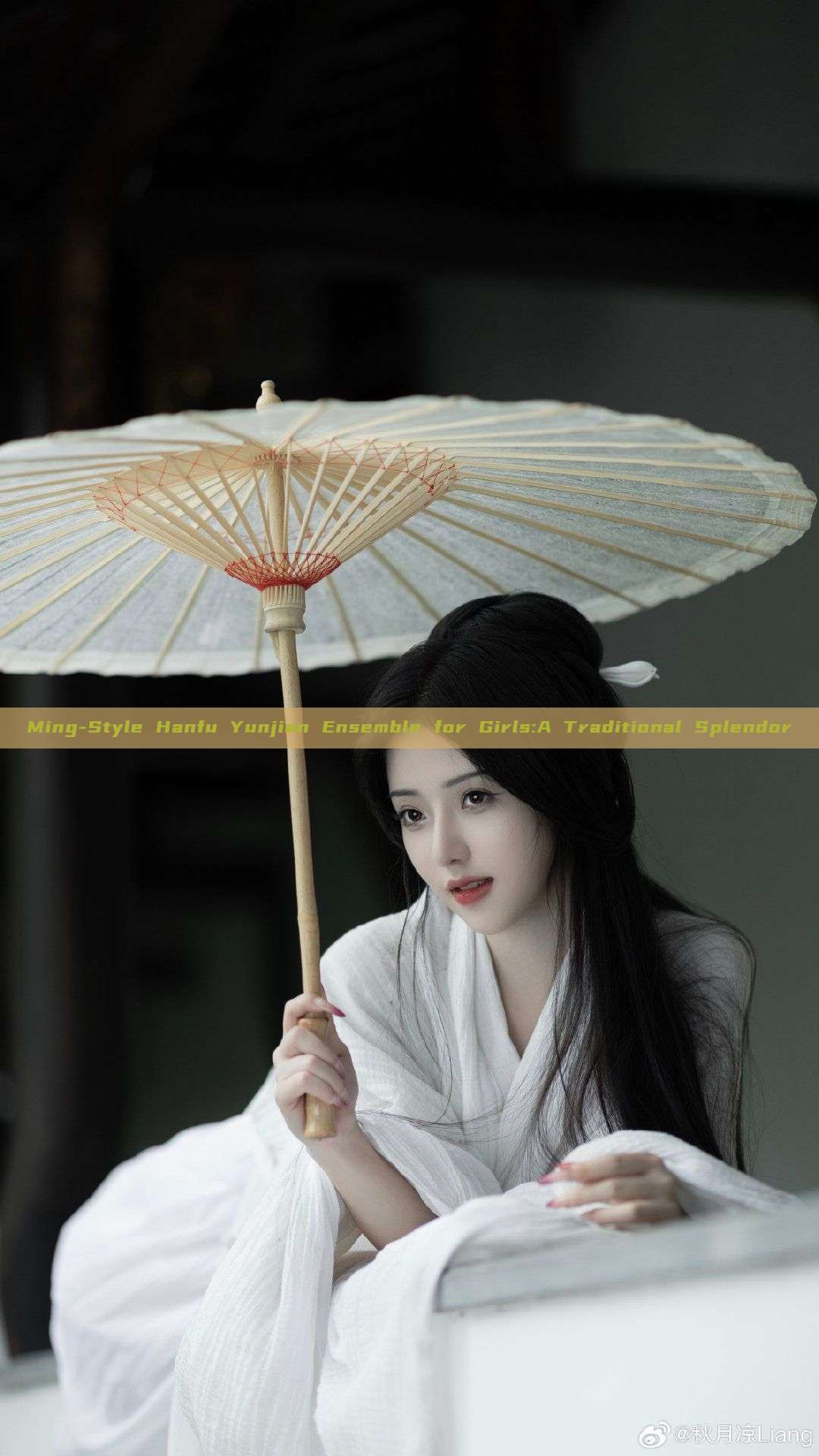 Ming-Style Hanfu Yunjian Ensemble for Girls:A Traditional Splendor Ming-Style Hanfu Yunjian Ensemble for Girls:A Traditional Splendor