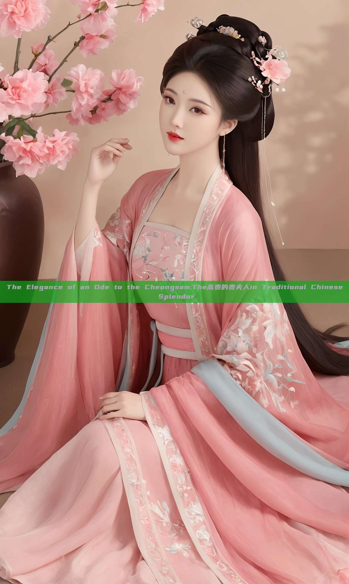 The Elegance of an Ode to the Cheongsam:The高贵的贵夫人in Traditional Chinese Splendor The Elegance of an Ode to the Cheongsam:The高贵的贵夫人in Traditional Chinese Splendor