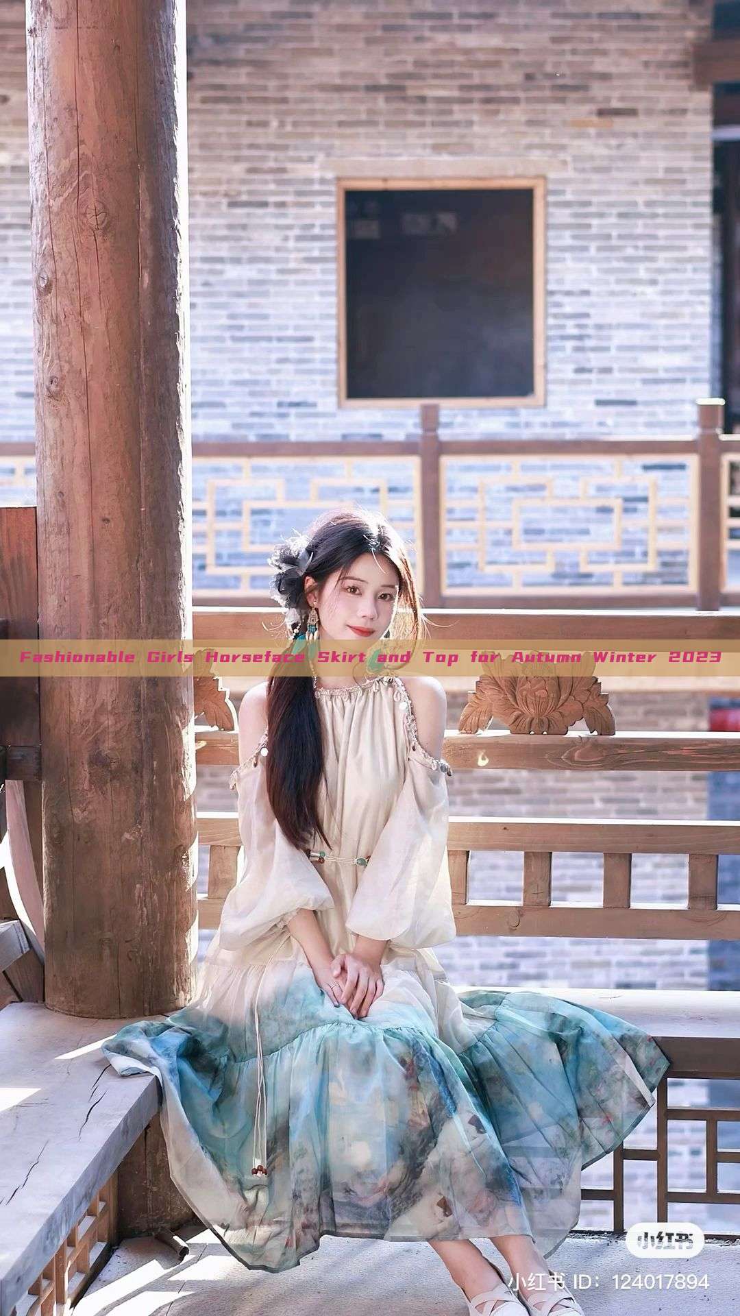 Fashionable Girls Horseface Skirt and Top for Autumn Winter 2023 Fashionable Girls Horseface Skirt and Top for Autumn Winter 2023