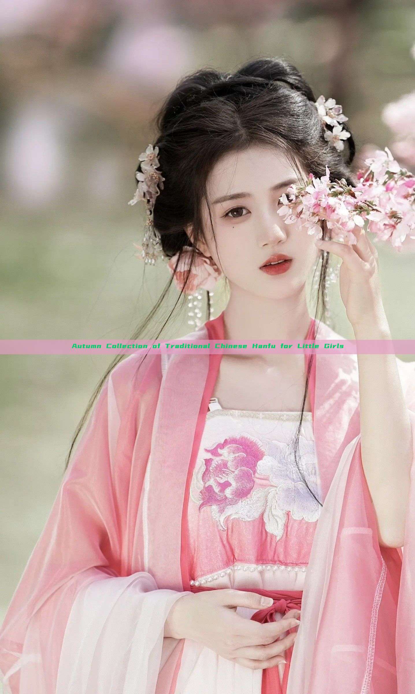 Autumn Collection of Traditional Chinese Hanfu for Little Girls Autumn Collection of Traditional Chinese Hanfu for Little Girls