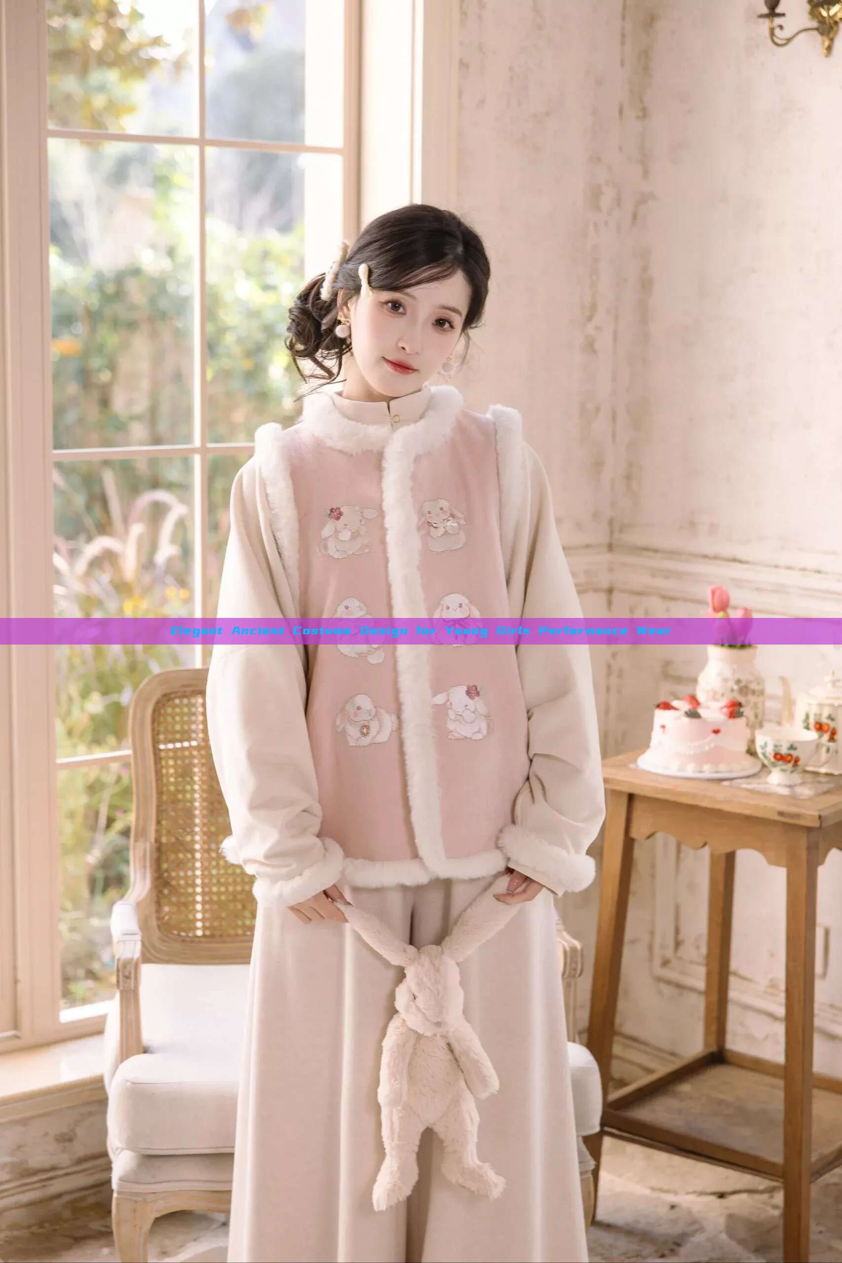 Elegant Ancient Costume Design for Young Girls Performance Wear Elegant Ancient Costume Design for Young Girls Performance Wear