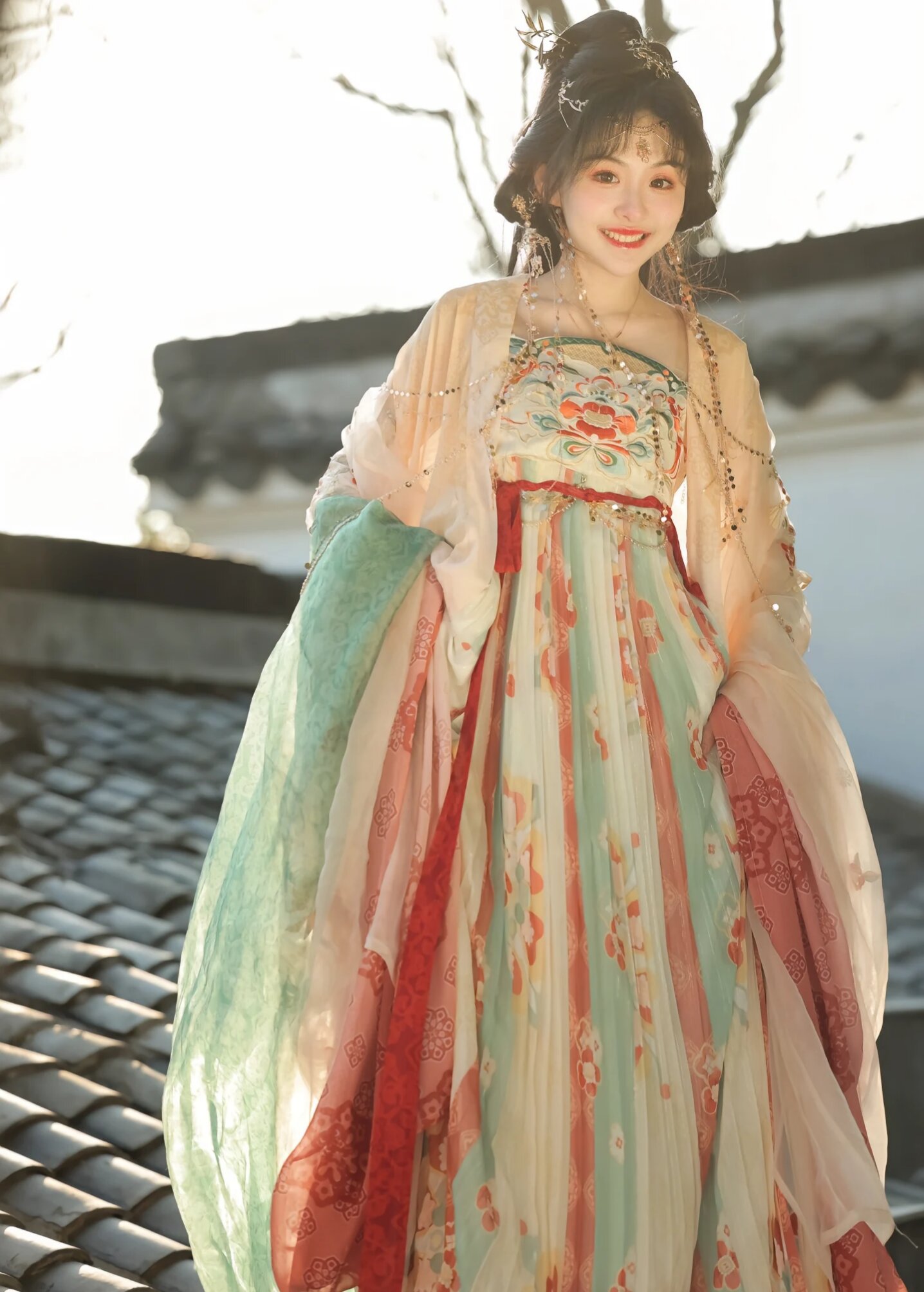 Winter Cheongsam of a Warlords Wife in the Republic of China Winter Cheongsam of a Warlords Wife in the Republic of China