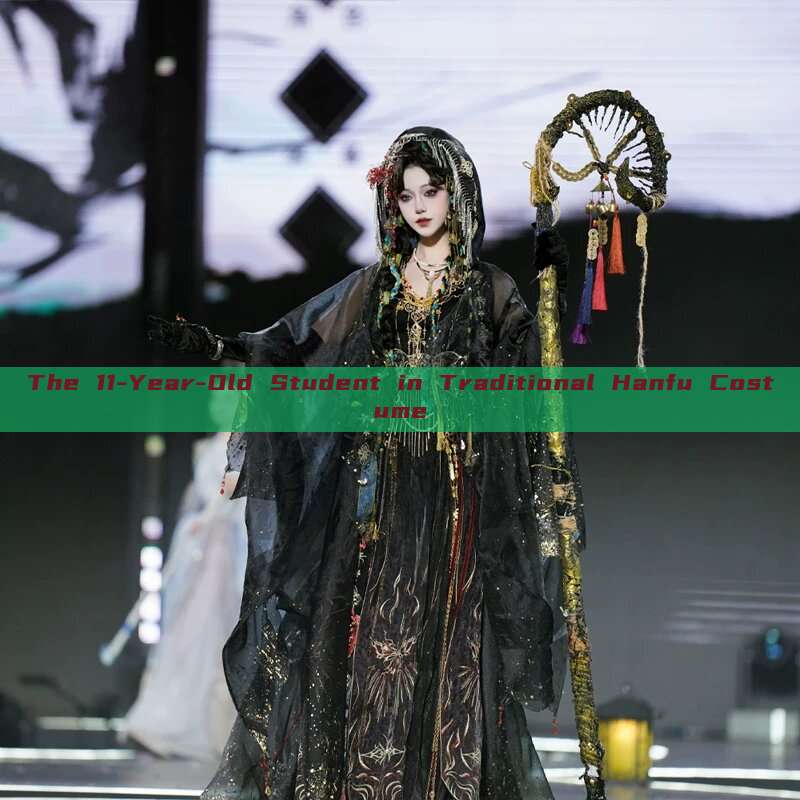 The 11-Year-Old Student in Traditional Hanfu Costume