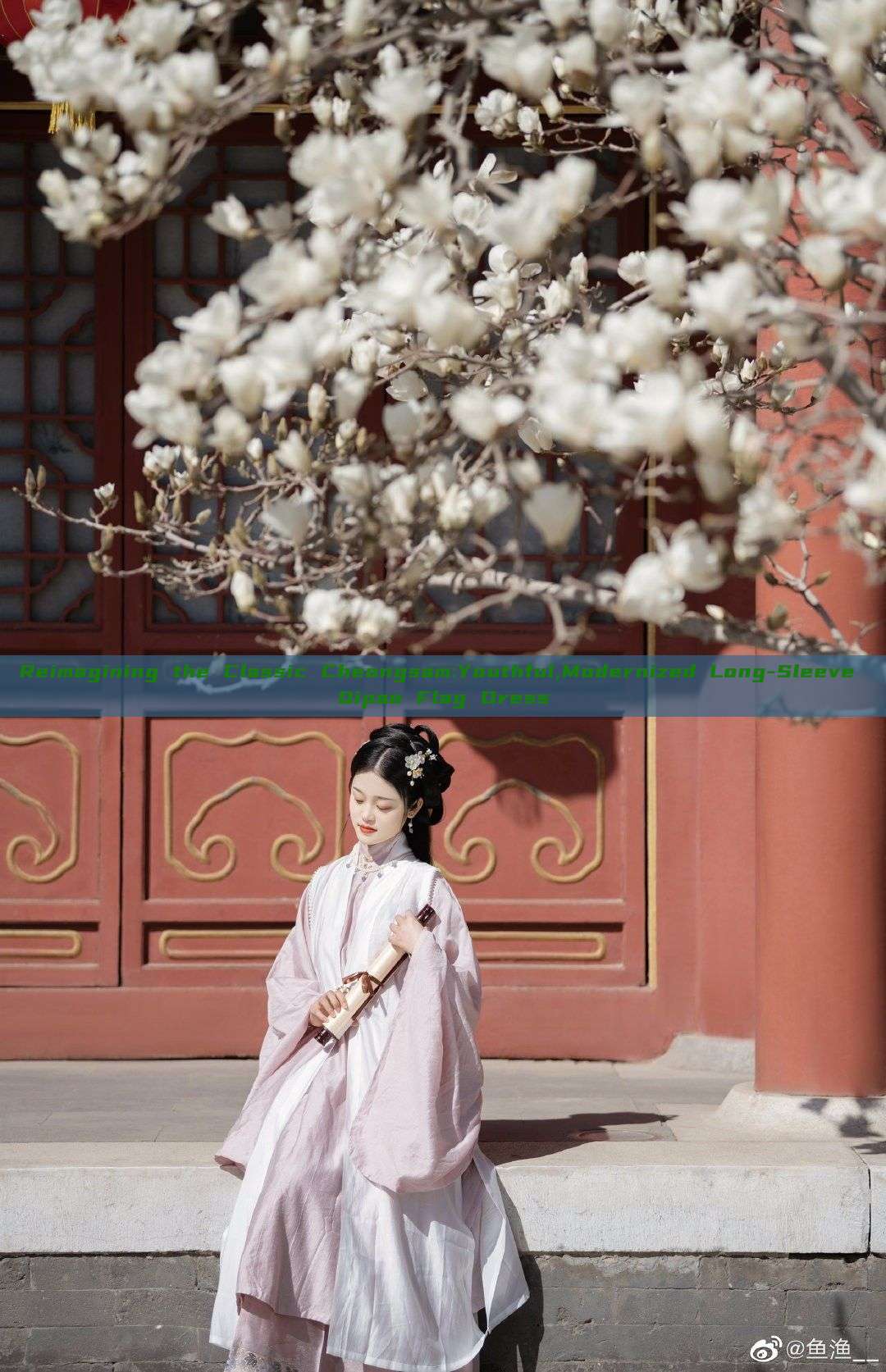 Reimagining the Classic Cheongsam:Youthful,Modernized Long-Sleeve Qipao Flag Dress Reimagining the Classic Cheongsam:Youthful,Modernized Long-Sleeve Qipao Flag Dress