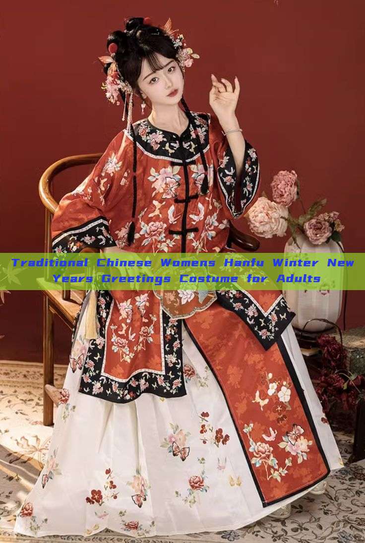Traditional Chinese Womens Hanfu Winter New Years Greetings Costume for Adults Traditional Chinese Womens Hanfu Winter New Years Greetings Costume for Adults