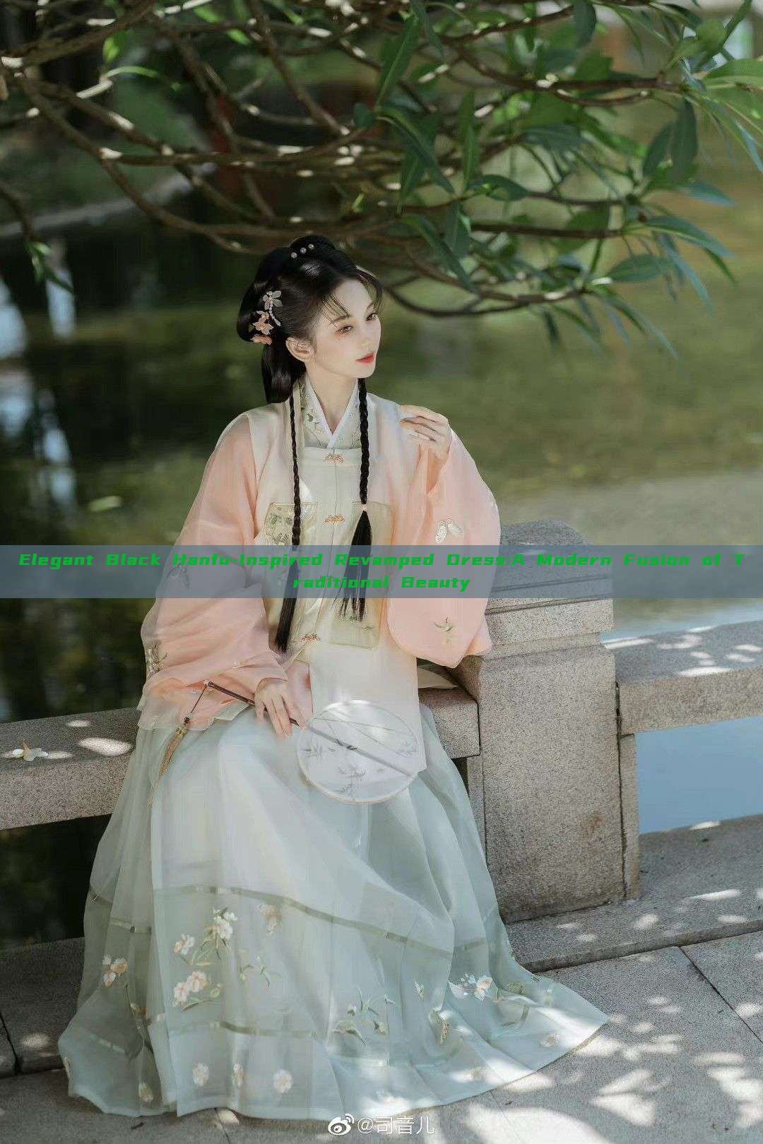 Elegant Black Hanfu-Inspired Revamped Dress:A Modern Fusion of Traditional Beauty Elegant Black Hanfu-Inspired Revamped Dress:A Modern Fusion of Traditional Beauty