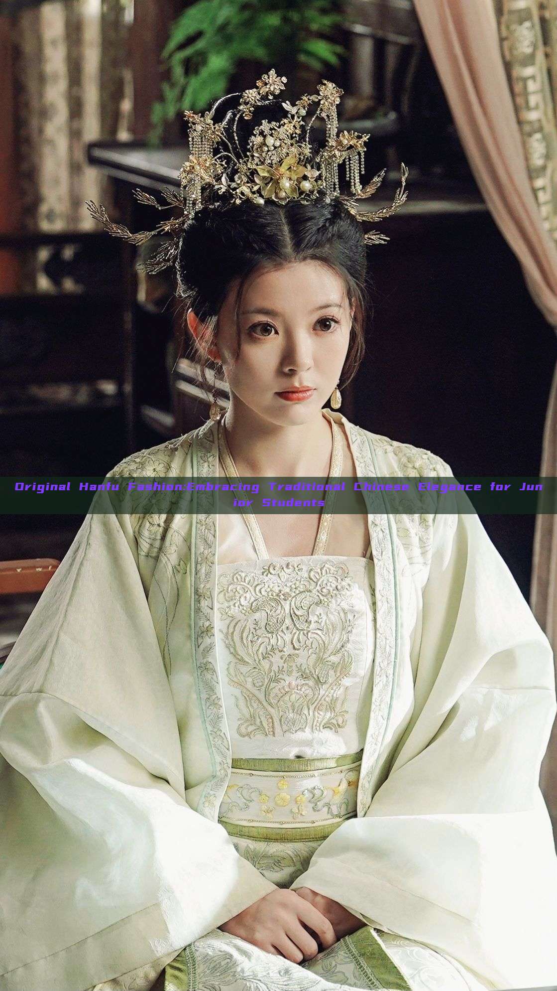 Original Hanfu Fashion:Embracing Traditional Chinese Elegance for Junior Students Original Hanfu Fashion:Embracing Traditional Chinese Elegance for Junior Students