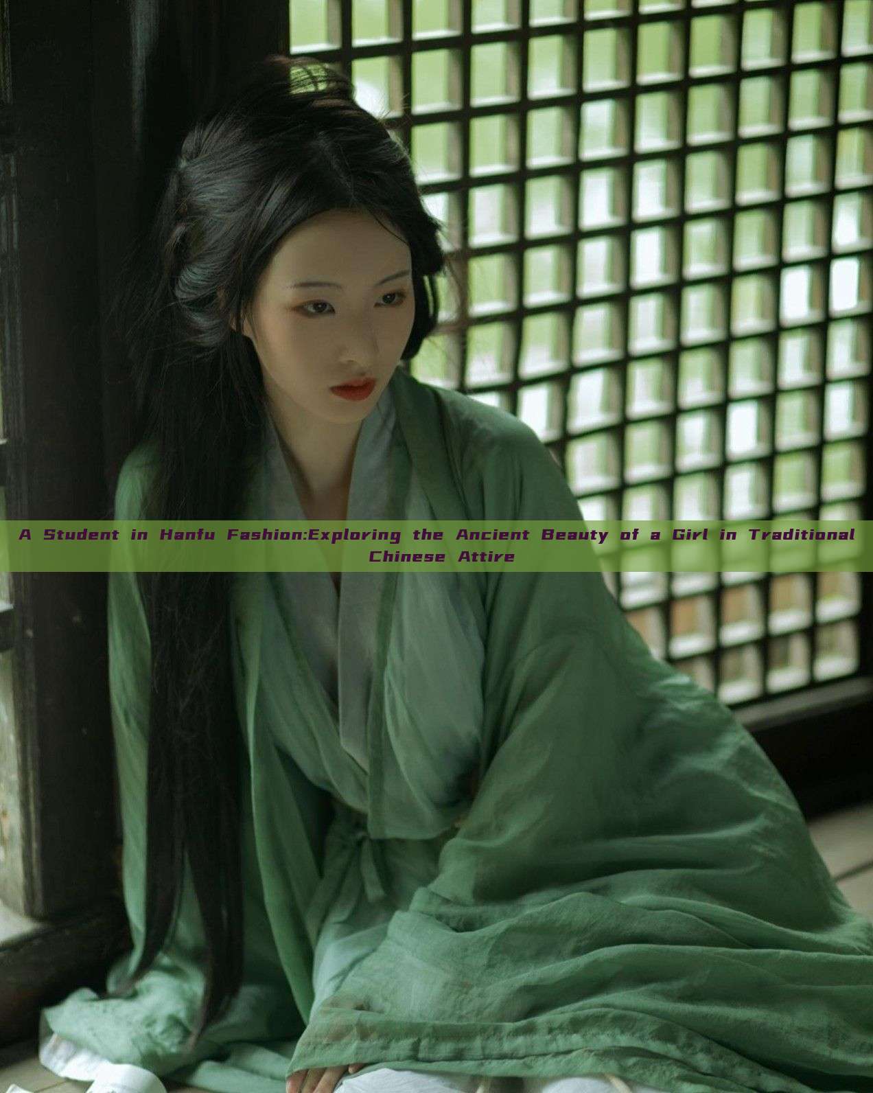 A Student in Hanfu Fashion:Exploring the Ancient Beauty of a Girl in Traditional Chinese Attire A Student in Hanfu Fashion:Exploring the Ancient Beauty of a Girl in Traditional Chinese Attire