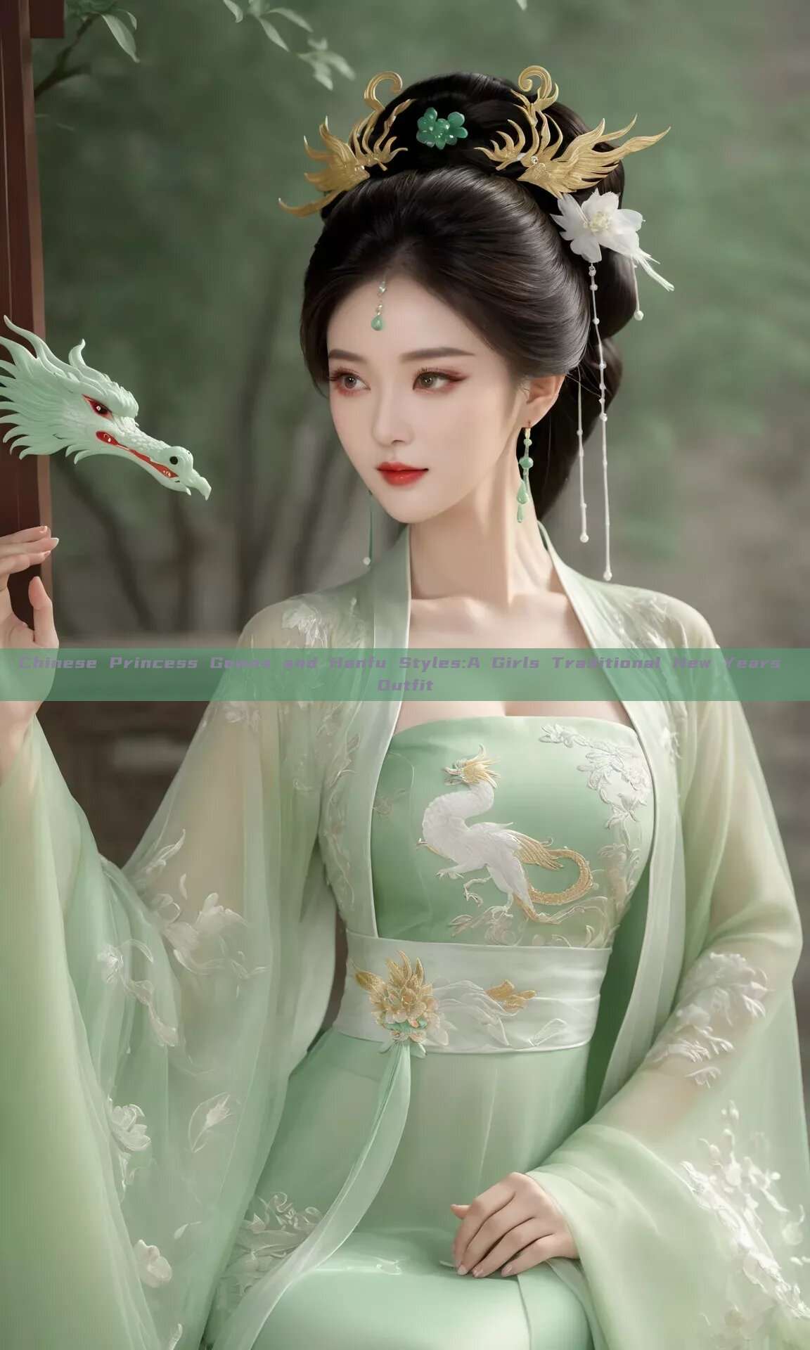 Chinese Princess Gowns and Hanfu Styles:A Girls Traditional New Years Outfit Chinese Princess Gowns and Hanfu Styles:A Girls Traditional New Years Outfit
