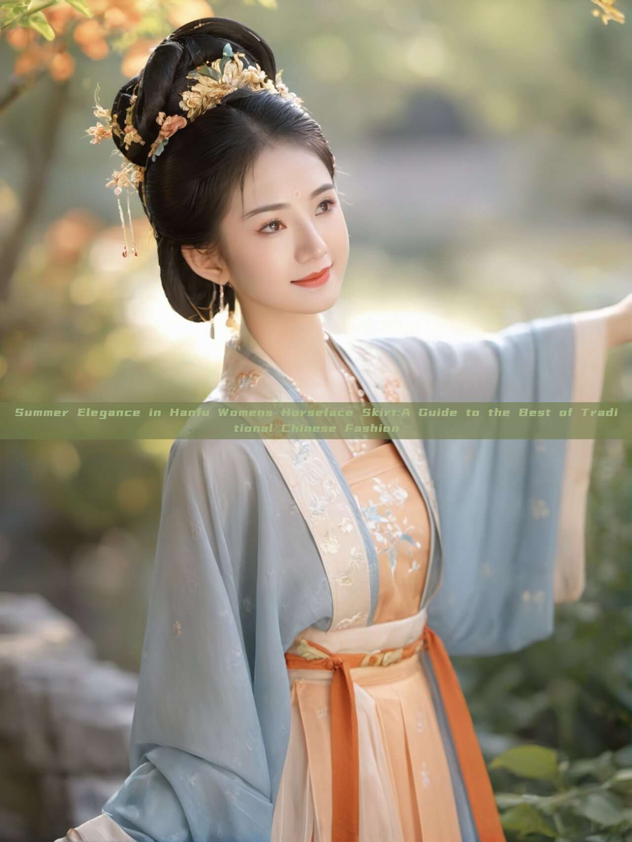 Summer Elegance in Hanfu Womens Horseface Skirt:A Guide to the Best of Traditional Chinese Fashion Summer Elegance in Hanfu Womens Horseface Skirt:A Guide to the Best of Traditional Chinese Fashion