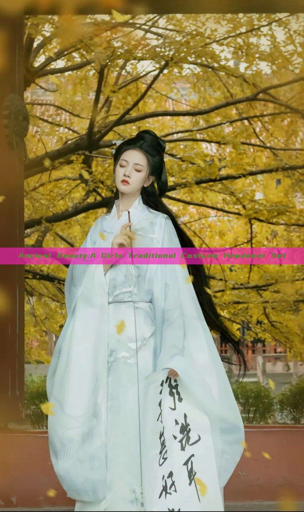 Ancient Beauty:A Girls Traditional Costume Headwear Set Ancient Beauty:A Girls Traditional Costume Headwear Set