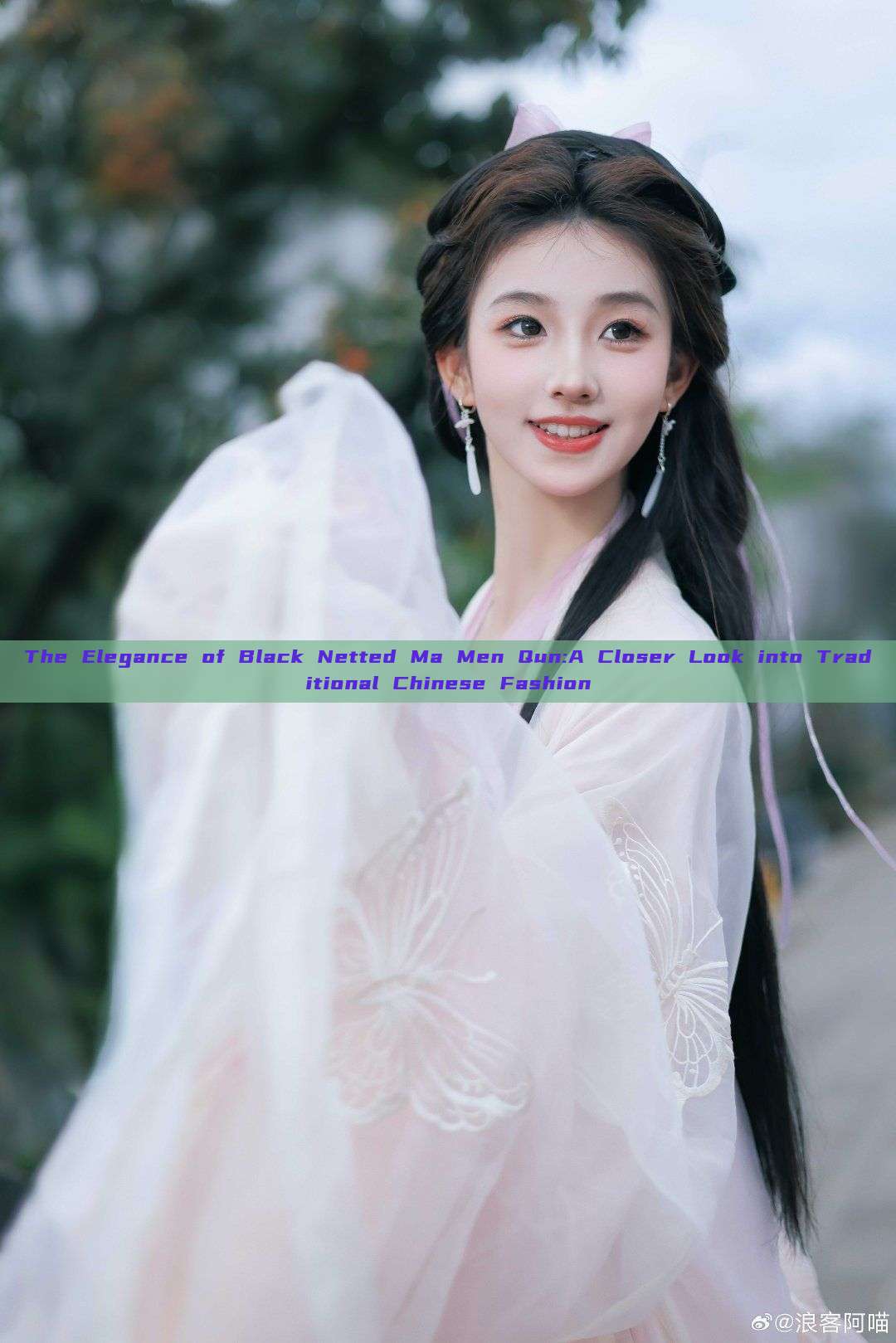 The Elegance of Black Netted Ma Men Qun:A Closer Look into Traditional Chinese Fashion The Elegance of Black Netted Ma Men Qun:A Closer Look into Traditional Chinese Fashion