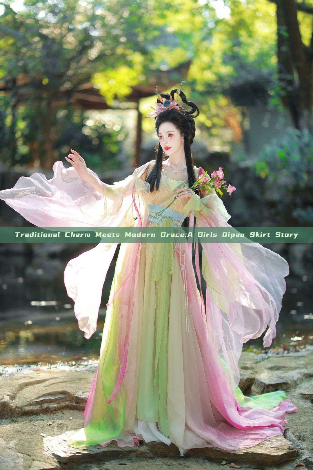 Traditional Charm Meets Modern Grace:A Girls Qipao Skirt Story Traditional Charm Meets Modern Grace:A Girls Qipao Skirt Story