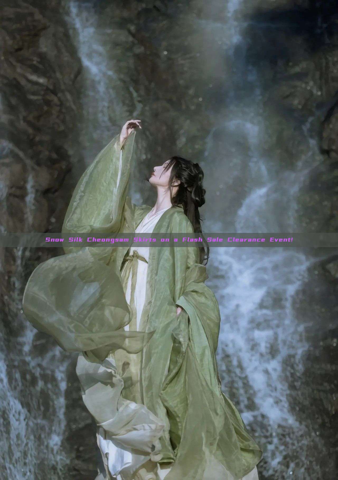 Snow Silk Cheongsam Skirts on a Flash Sale Clearance Event! Snow Silk Cheongsam Skirts on a Flash Sale Clearance Event!