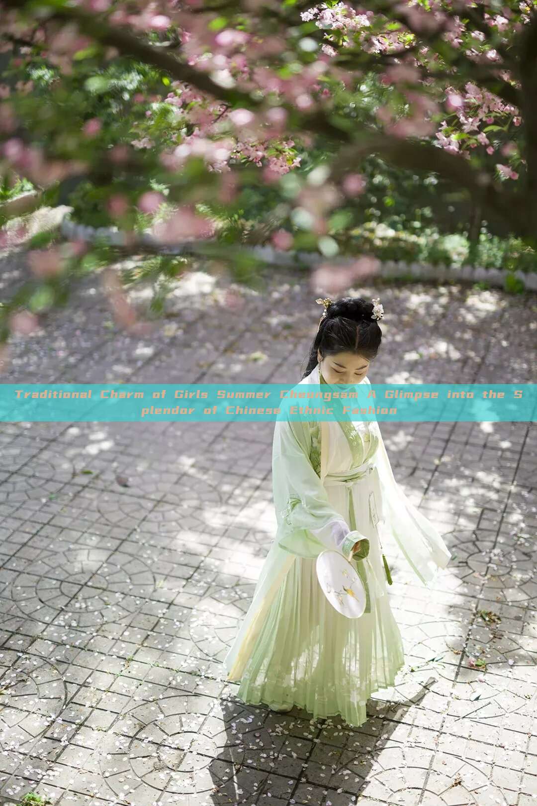 Traditional Charm of Girls Summer Cheongsam A Glimpse into the Splendor of Chinese Ethnic Fashion