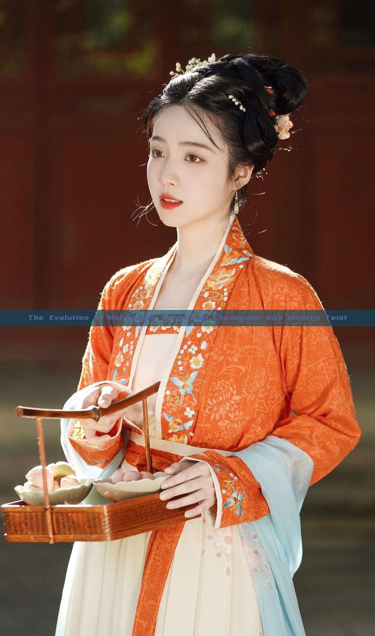 The Evolution of Mid-Length Traditional Cheongsam with Modern Twist The Evolution of Mid-Length Traditional Cheongsam with Modern Twist