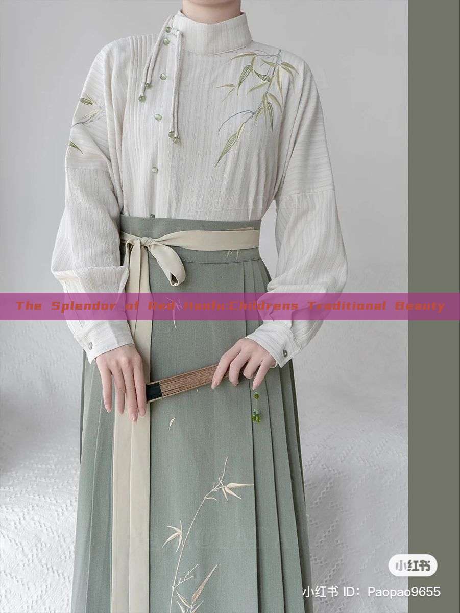 The Splendor of Red Hanfu:Childrens Traditional Beauty The Splendor of Red Hanfu:Childrens Traditional Beauty