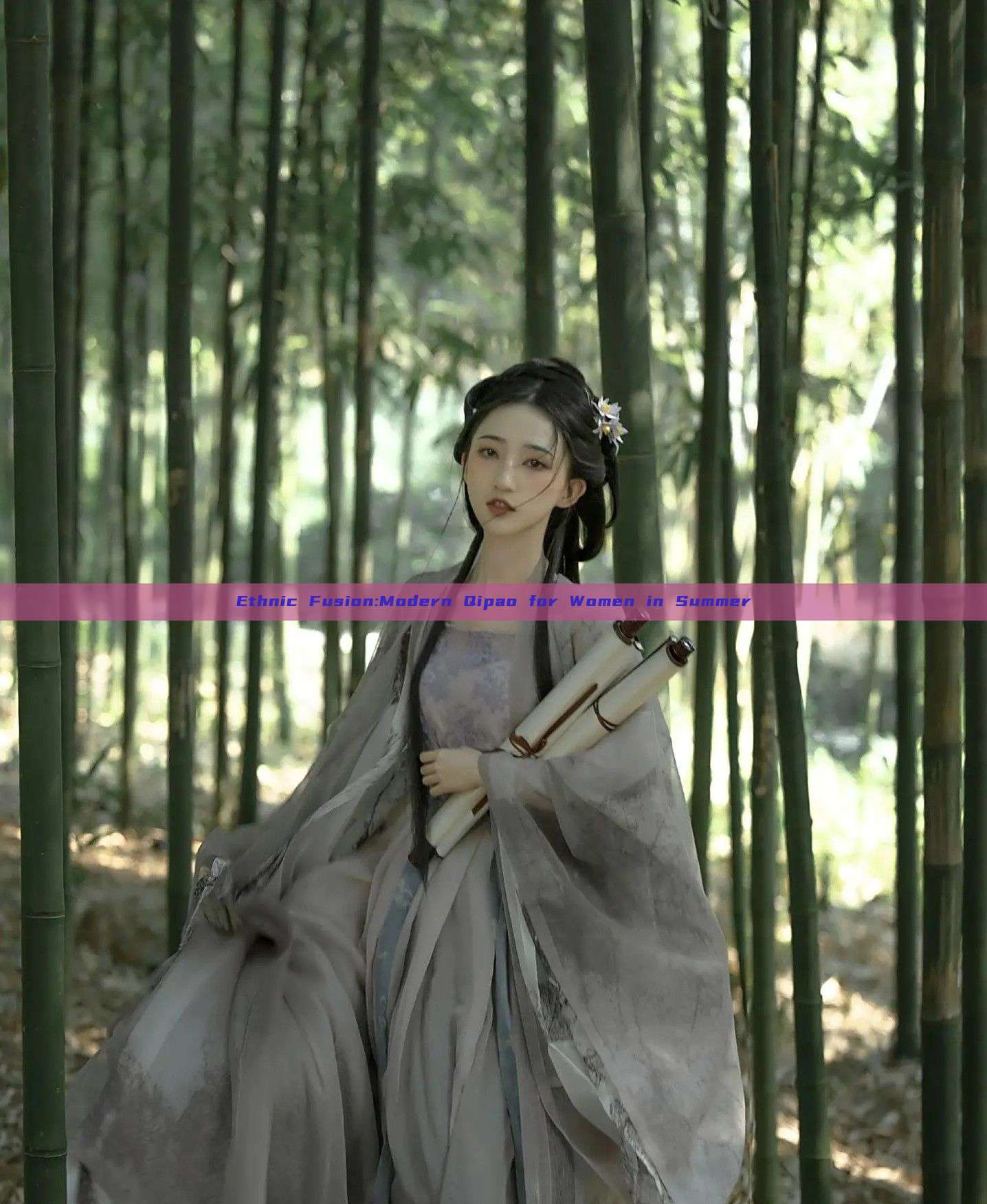 Ethnic Fusion:Modern Qipao for Women in Summer Ethnic Fusion:Modern Qipao for Women in Summer