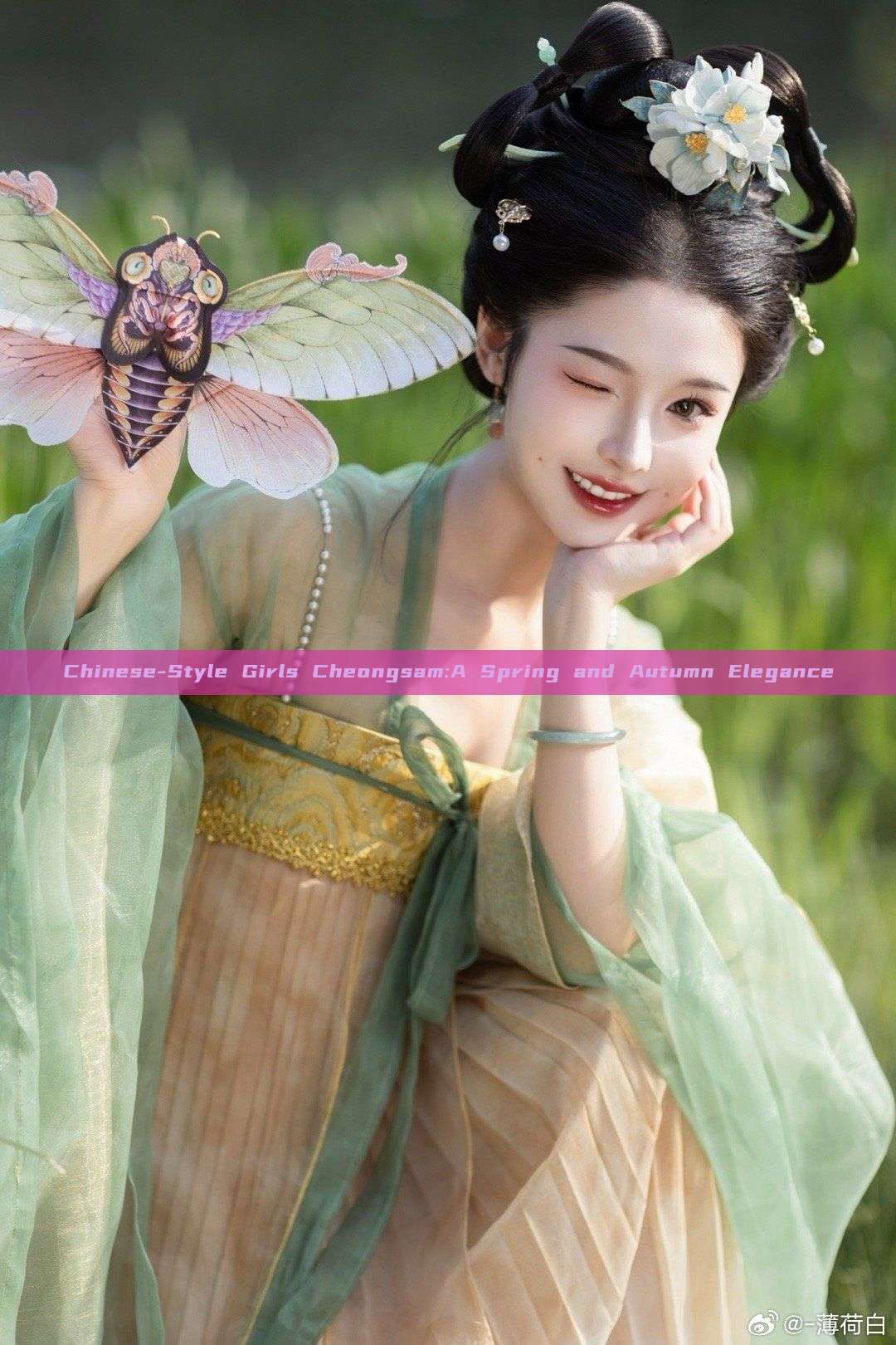 Chinese-Style Girls Cheongsam:A Spring and Autumn Elegance Chinese-Style Girls Cheongsam:A Spring and Autumn Elegance