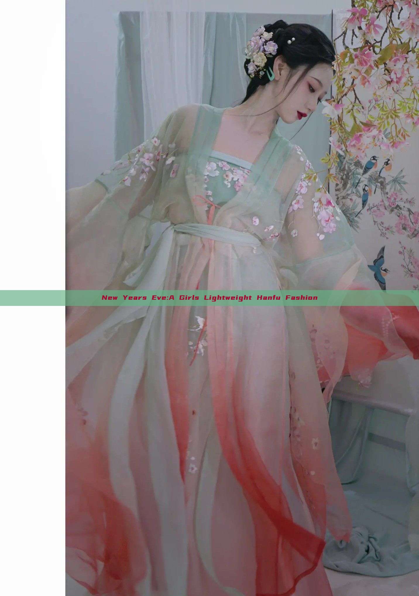 New Years Eve:A Girls Lightweight Hanfu Fashion