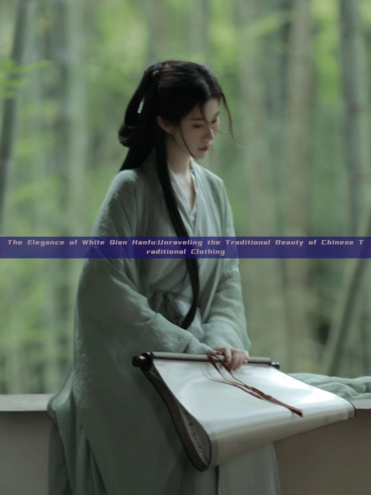 The Elegance of White Qian Hanfu:Unraveling the Traditional Beauty of Chinese Traditional Clothing The Elegance of White Qian Hanfu:Unraveling the Traditional Beauty of Chinese Traditional Clothing
