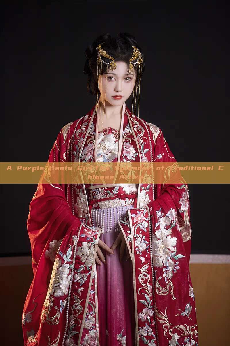 A Purple Hanfu Girl:The Splendor of Traditional Chinese Attire A Purple Hanfu Girl:The Splendor of Traditional Chinese Attire