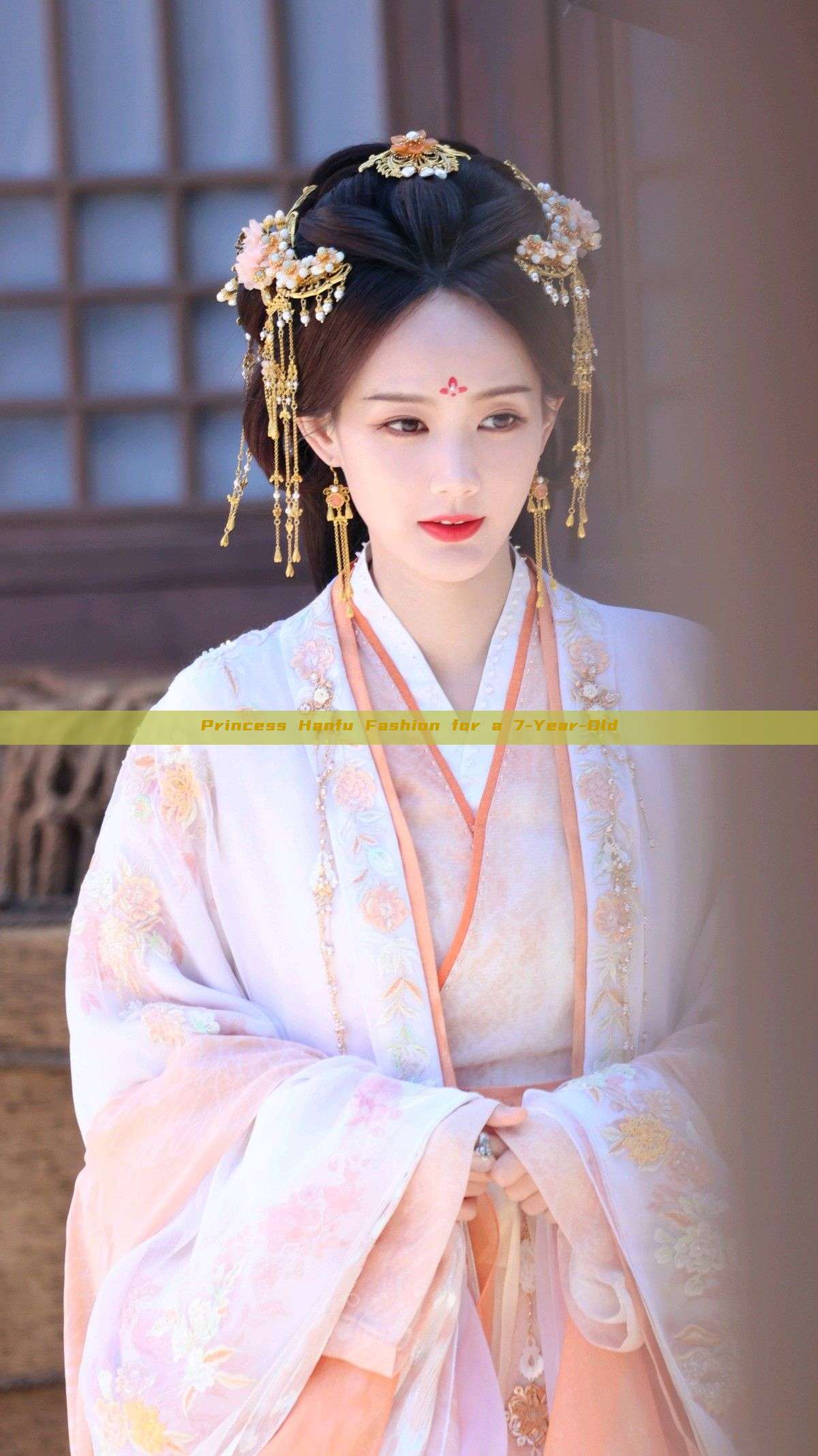 Princess Hanfu Fashion for a 7-Year-Old Princess Hanfu Fashion for a 7-Year-Old