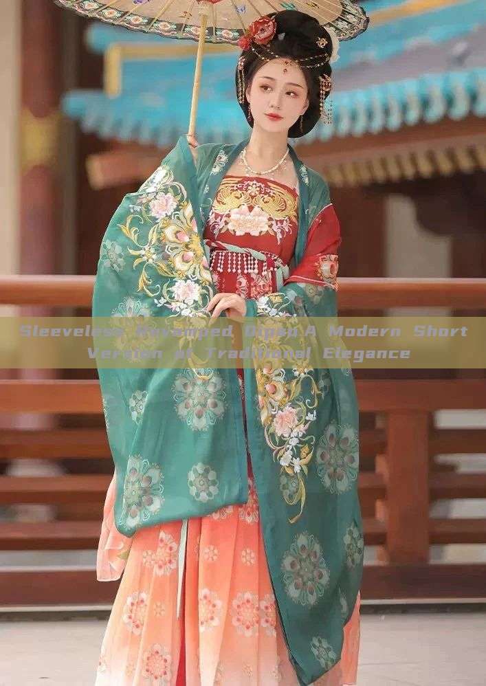 Sleeveless Revamped Qipao:A Modern Short Version of Traditional Elegance Sleeveless Revamped Qipao:A Modern Short Version of Traditional Elegance