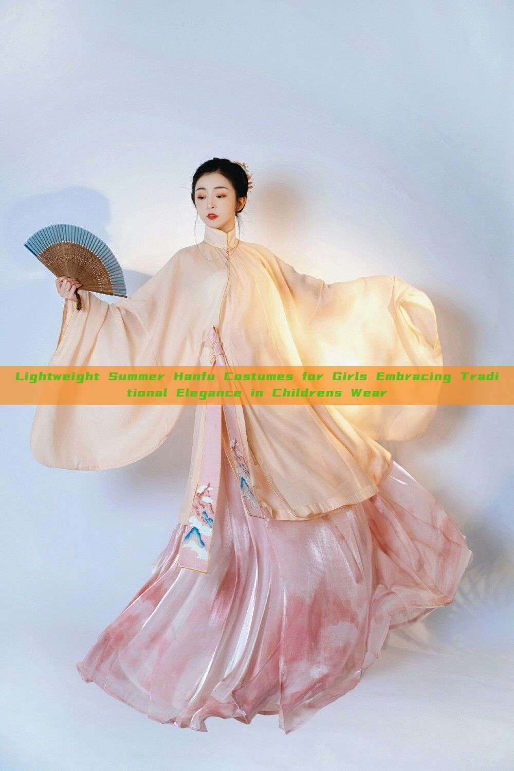Lightweight Summer Hanfu Costumes for Girls Embracing Traditional Elegance in Childrens Wear Lightweight Summer Hanfu Costumes for Girls Embracing Traditional Elegance in Childrens Wear