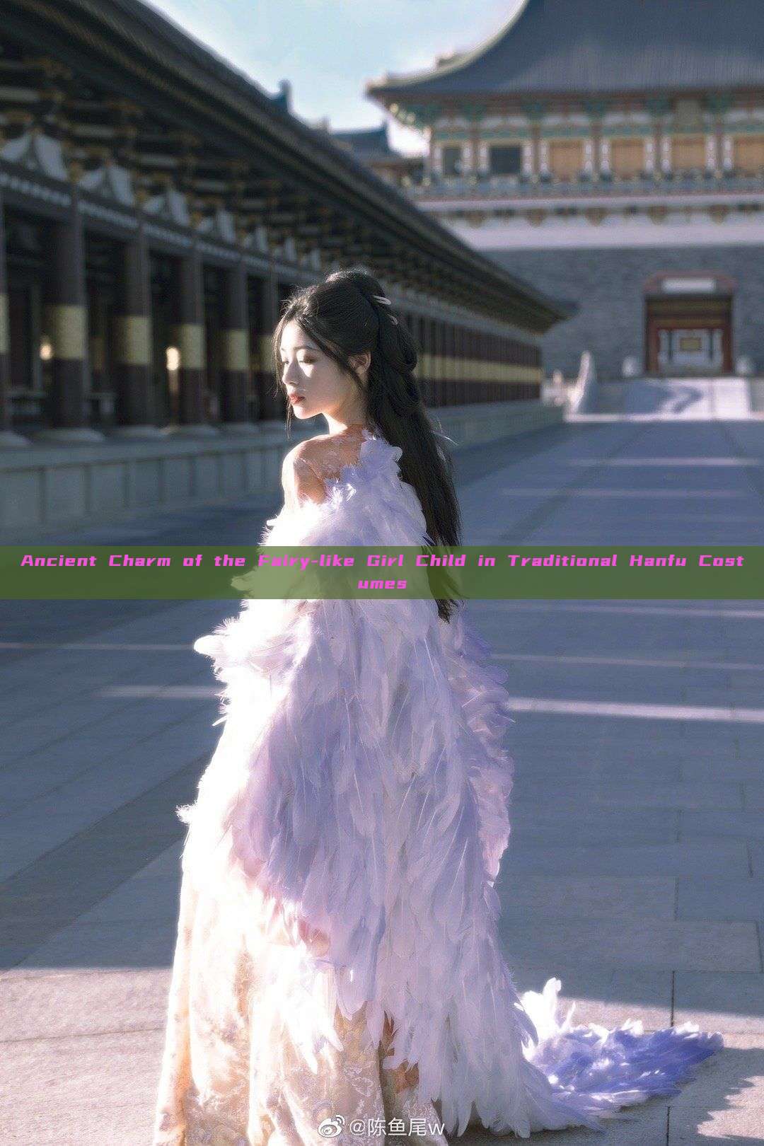 Ancient Charm of the Fairy-like Girl Child in Traditional Hanfu Costumes Ancient Charm of the Fairy-like Girl Child in Traditional Hanfu Costumes