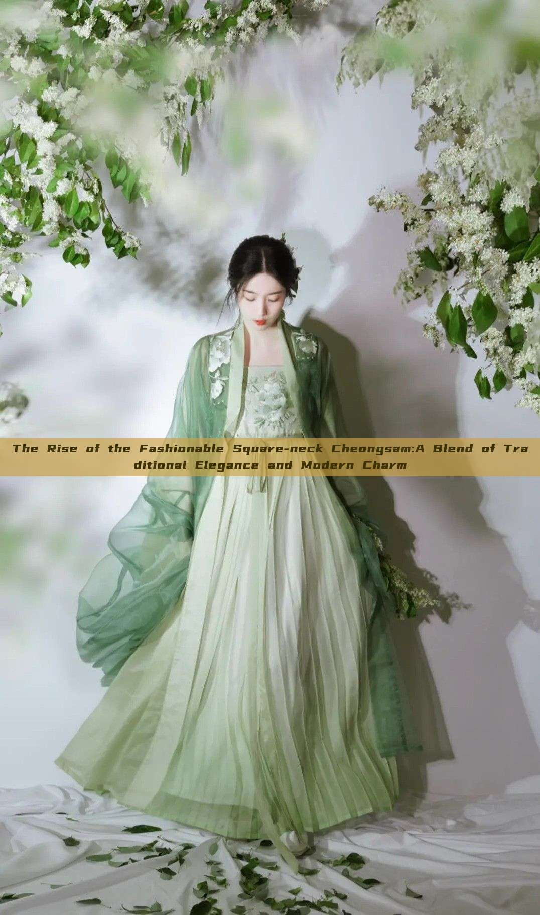 The Rise of the Fashionable Square-neck Cheongsam:A Blend of Traditional Elegance and Modern Charm The Rise of the Fashionable Square-neck Cheongsam:A Blend of Traditional Elegance and Modern Charm