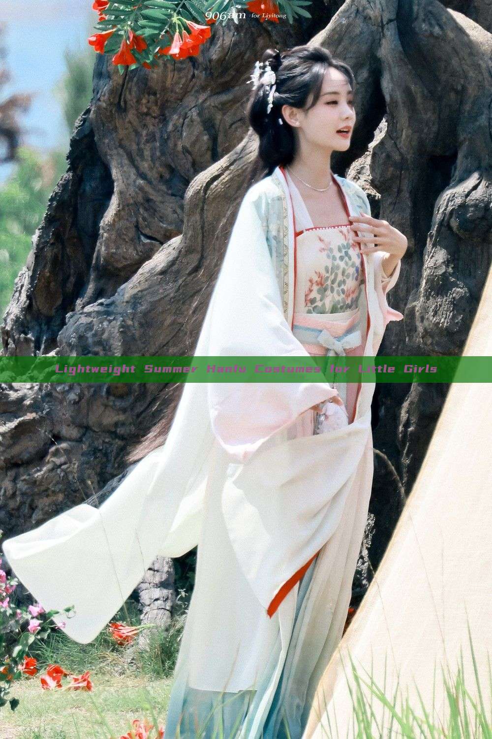 Lightweight Summer Hanfu Costumes for Little Girls Lightweight Summer Hanfu Costumes for Little Girls