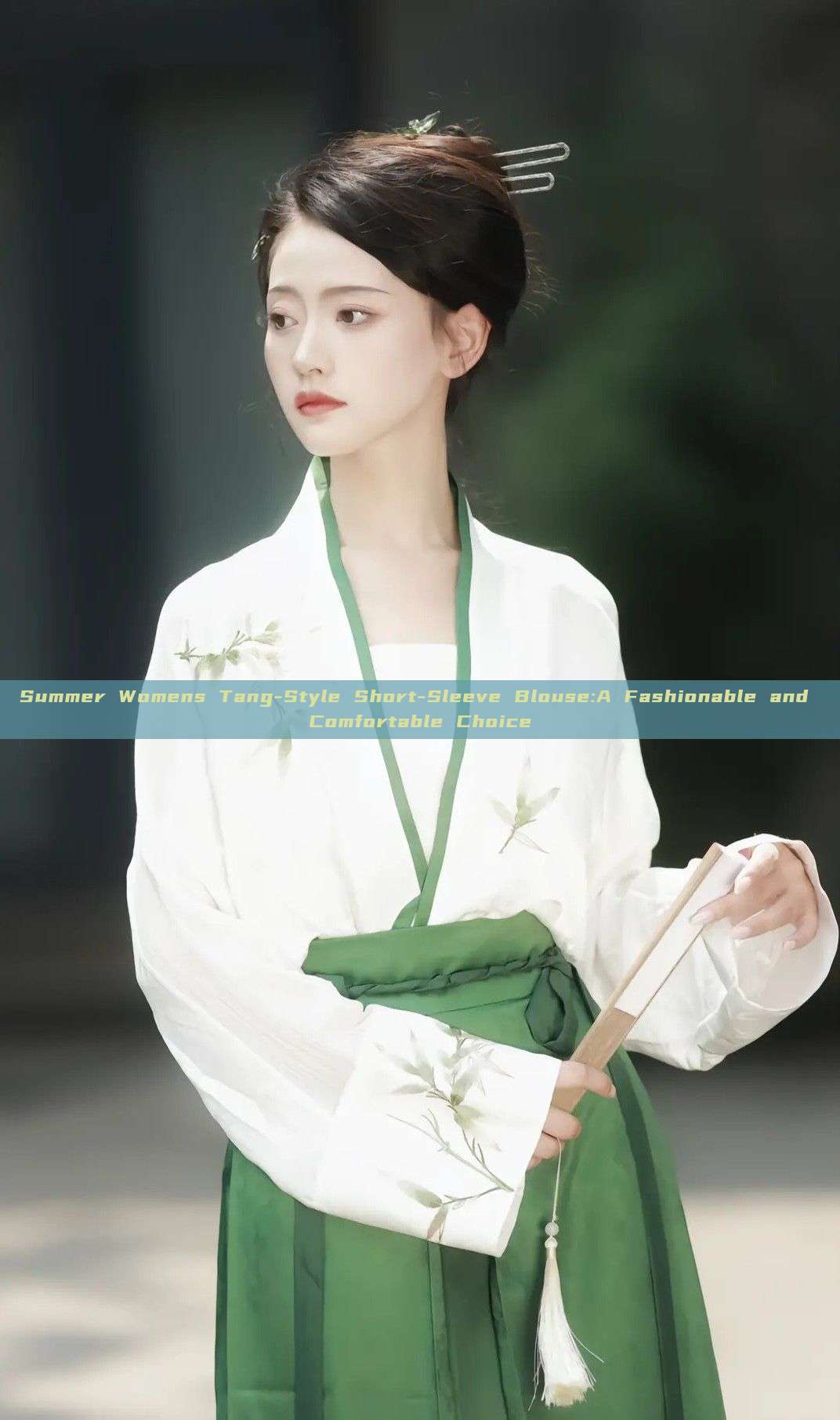 Summer Womens Tang-Style Short-Sleeve Blouse:A Fashionable and Comfortable Choice Summer Womens Tang-Style Short-Sleeve Blouse:A Fashionable and Comfortable Choice